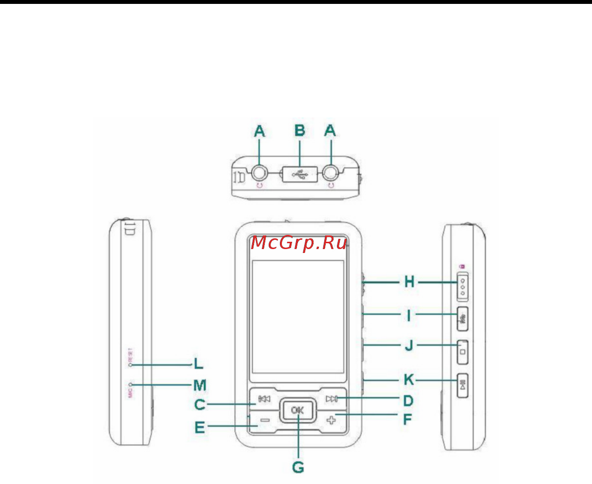 Nexx NF-910 (1Gb) [7/32] Внешний вид плеера