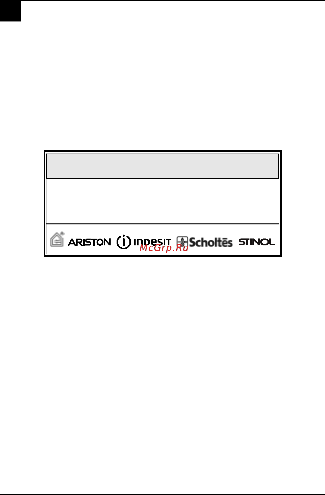 Ariston LBE 12 X [36/39] Merloni elettrodomestici spa