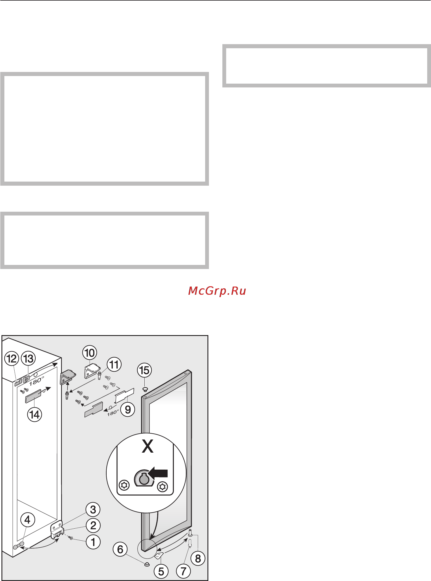 Miele KWL 4912 SG ed [34/40] Èçìåíåíèå íàâåñêè äâåðöû 34
