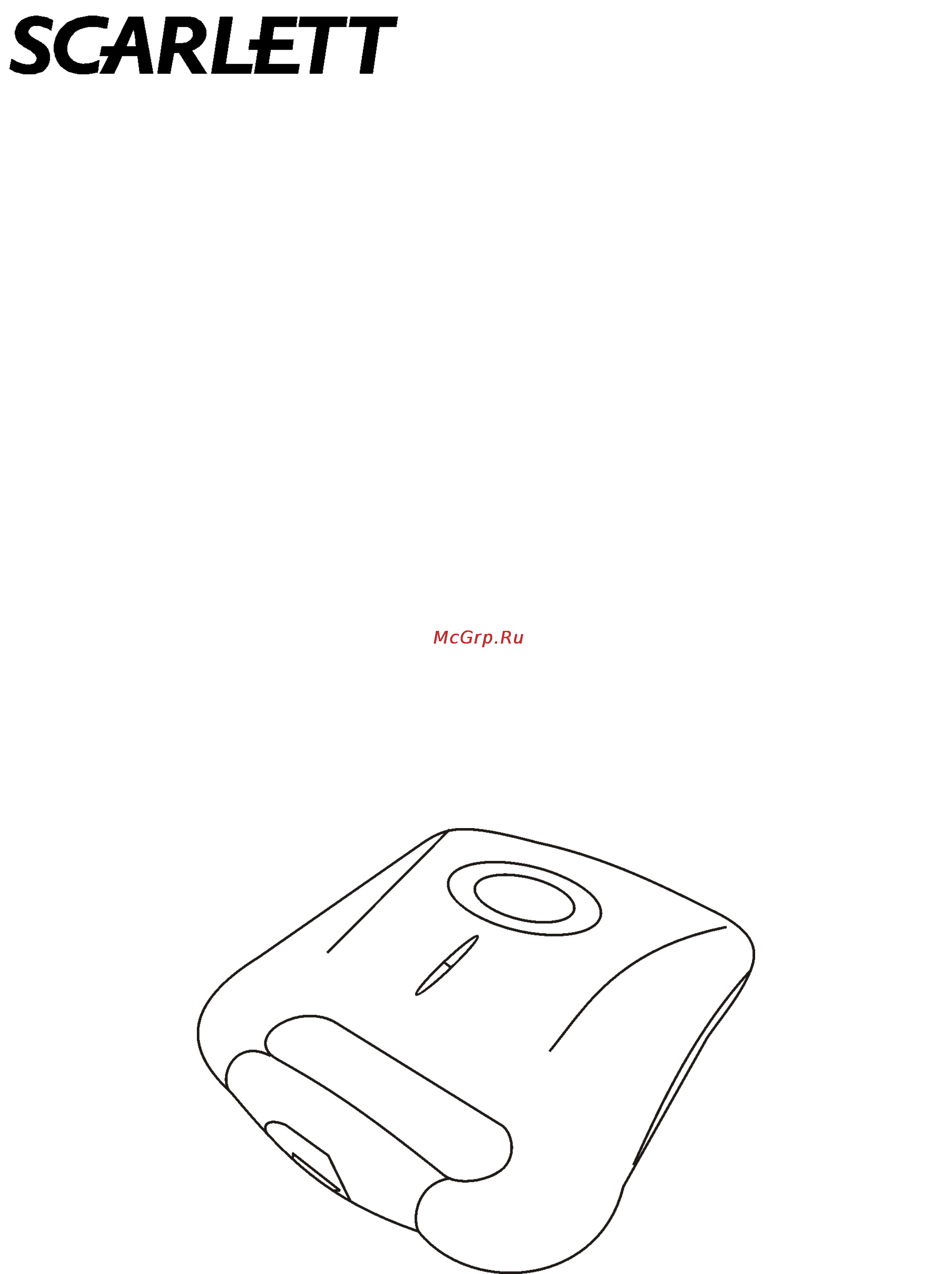 Scarlett SC-1116 Инструкция по эксплуатации онлайн