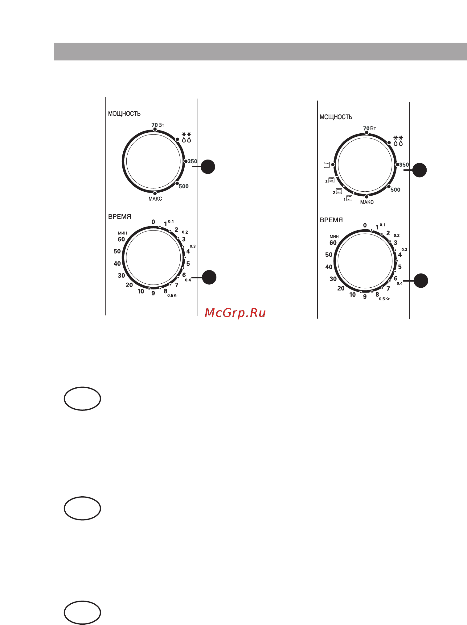 LG MB3929G [4/17] Панель управления