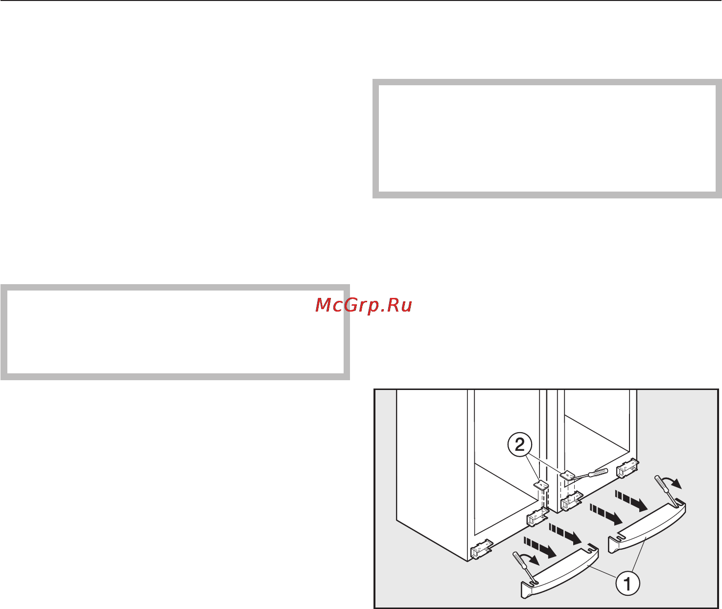 Miele KWFN 8706 SE ed-1 [46/56] Óñòàíîâêà ïðèáîðîâ 46