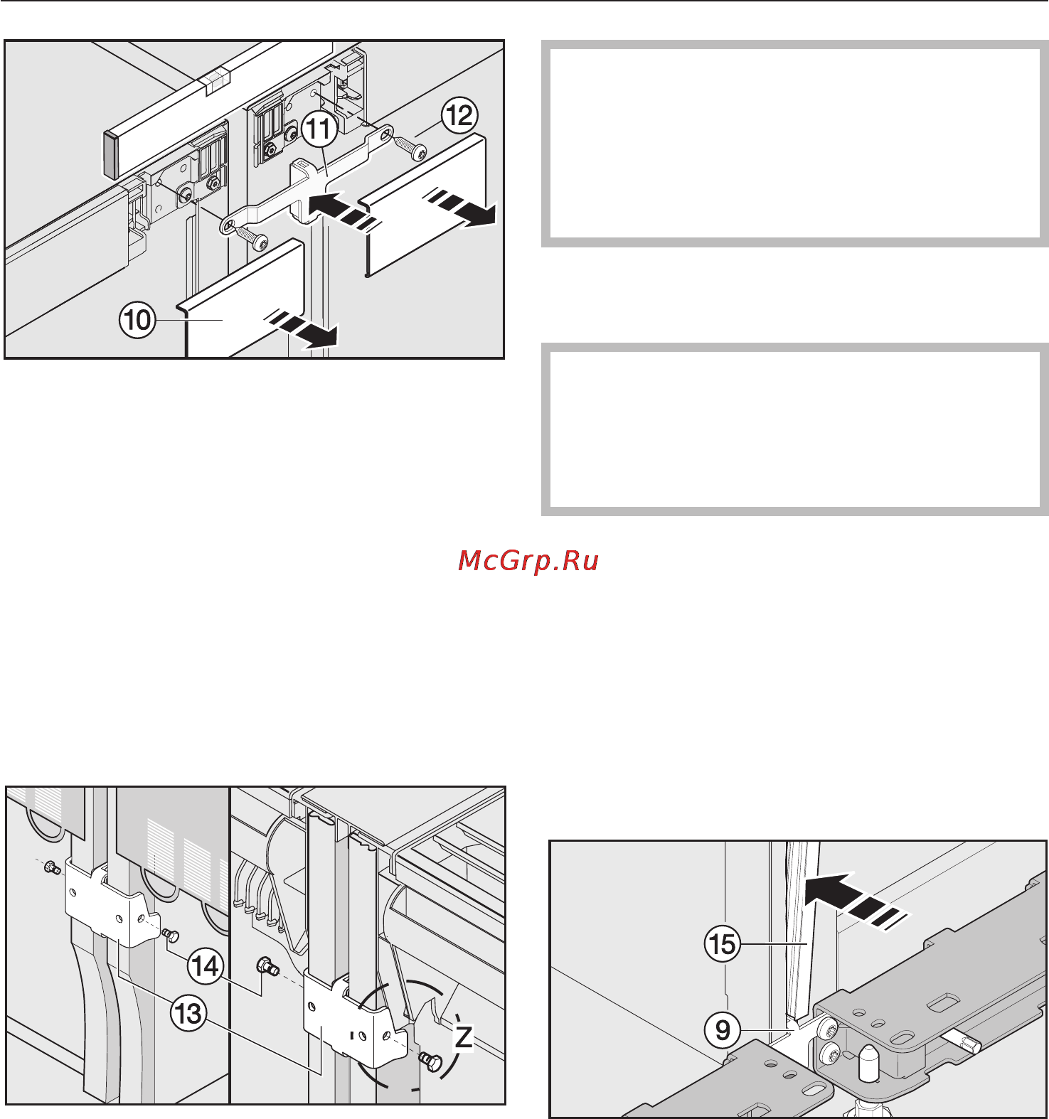 Miele KWFN 8706 SE ed-1 [48/56] Установка комбинации side by side