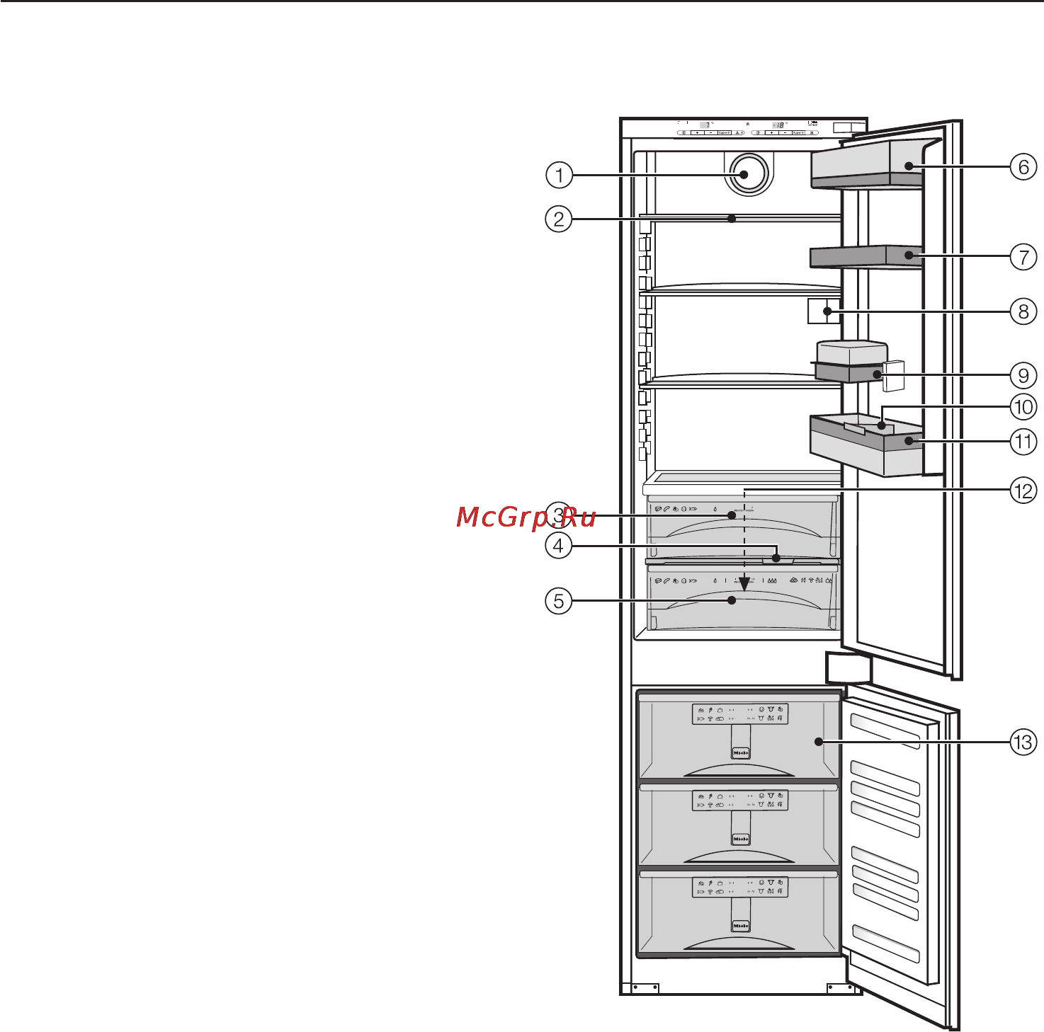 Miele KFN 9758 iD [6/68] Описание прибора