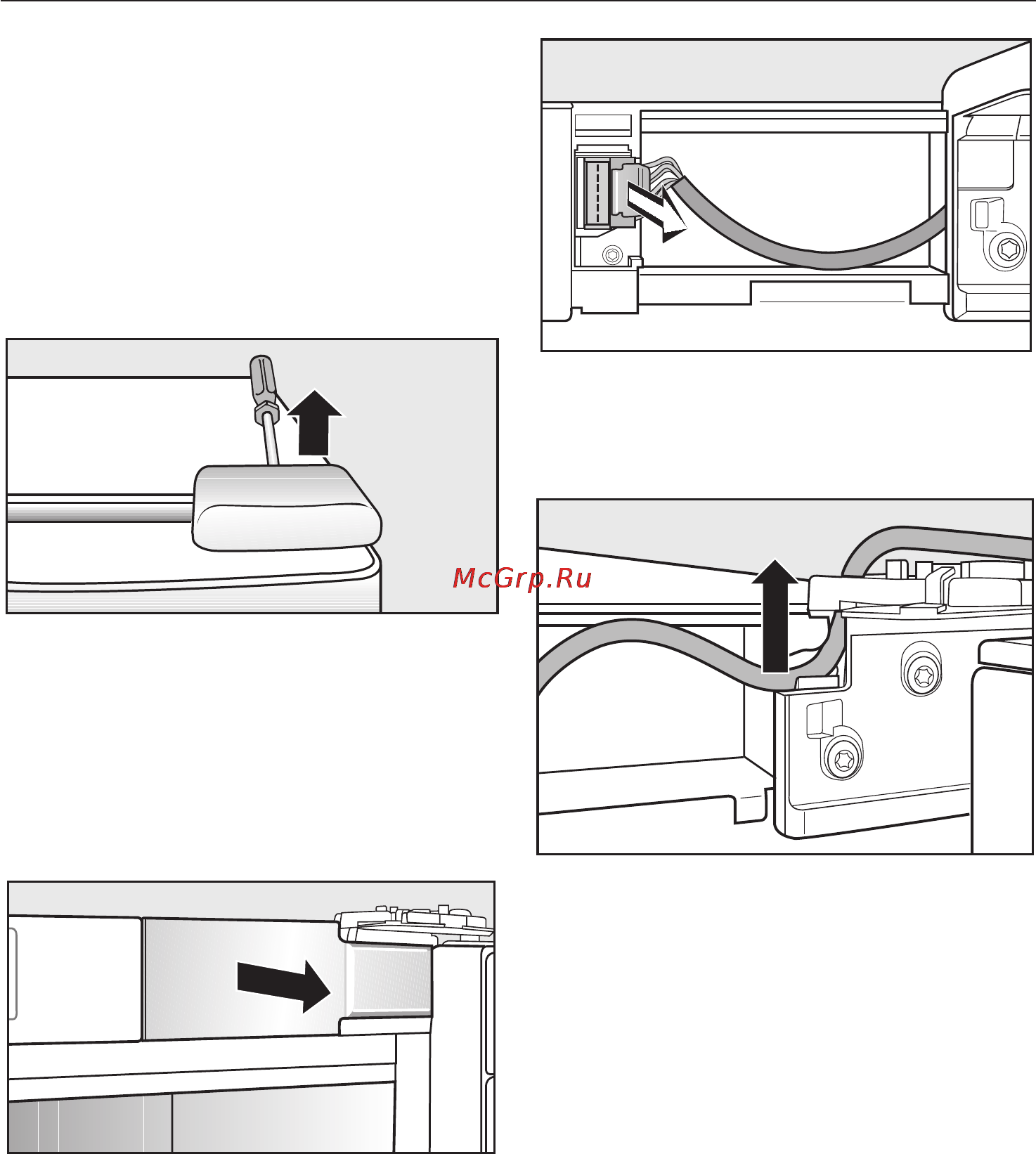Miele KFN 8998 SE ed [54/64] Изменение навески дверцы