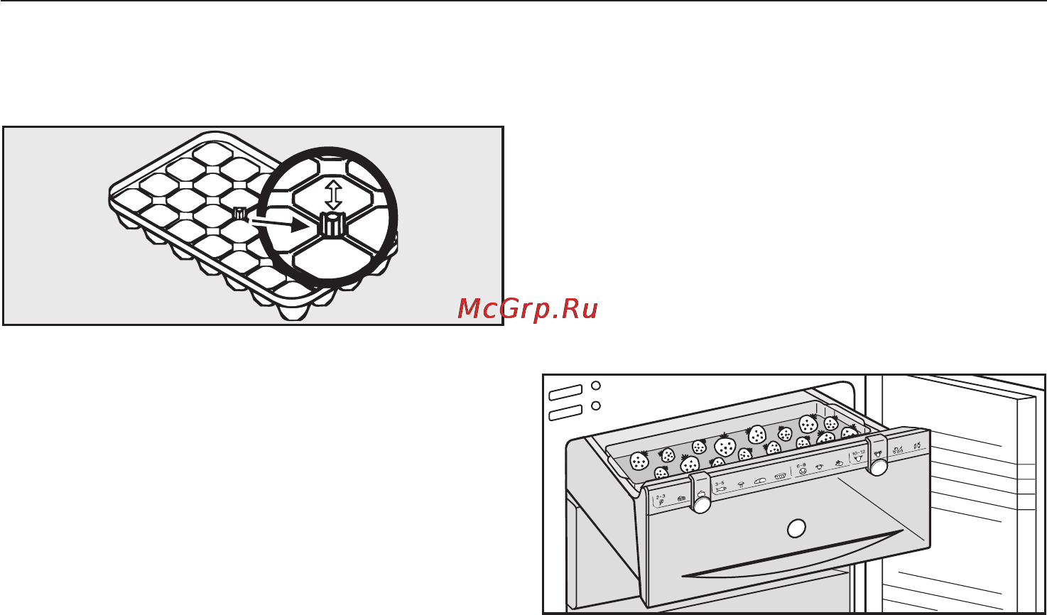 Miele KFN 8995 SD ed [32/56] Ðàçìåùåíèå ïðîäóêòîâ áîëüøîãî ðàçìåðà 32