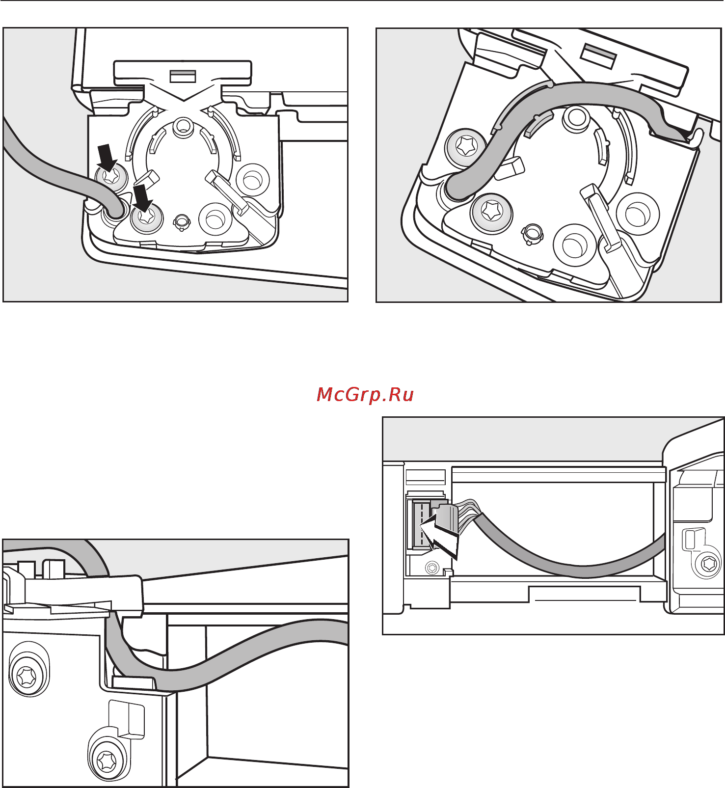 Miele KFN 8995 SD ed [50/56] Изменение навески дверцы