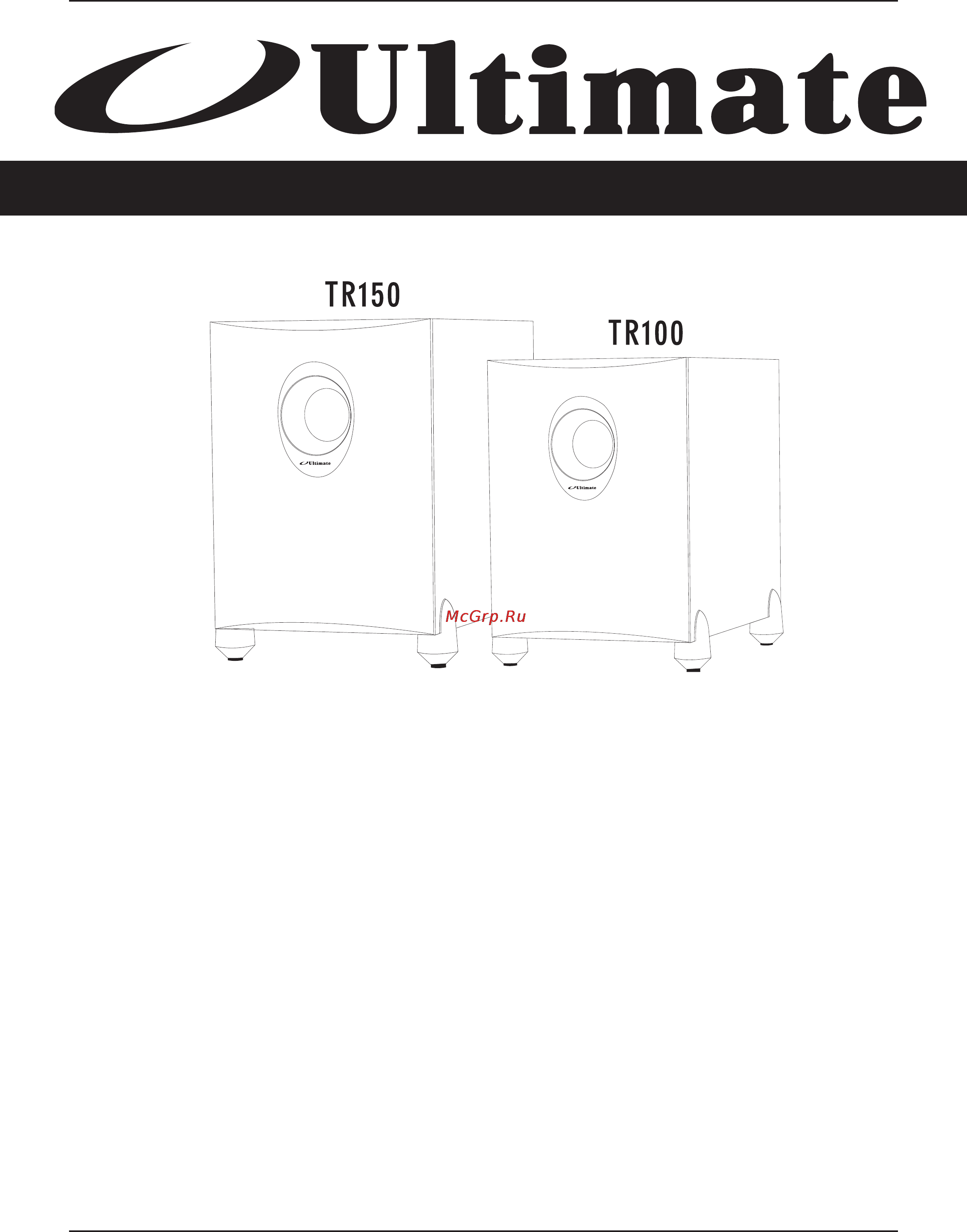 Ultimate Stage TR150 Swiss Pear Инструкция по эксплуатации онлайн