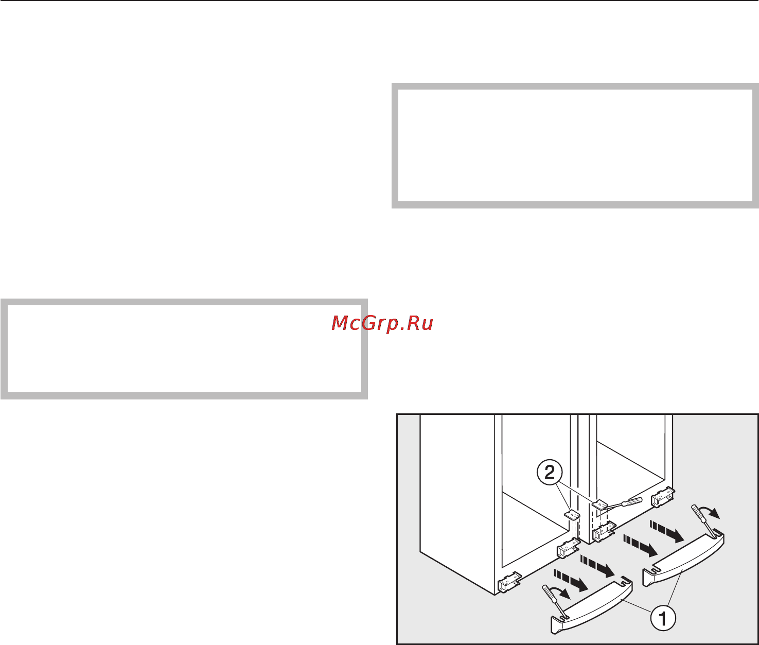Miele KFN 8701 SE ed-1 [47/56] Óñòàíîâêà ïðèáîðîâ 47