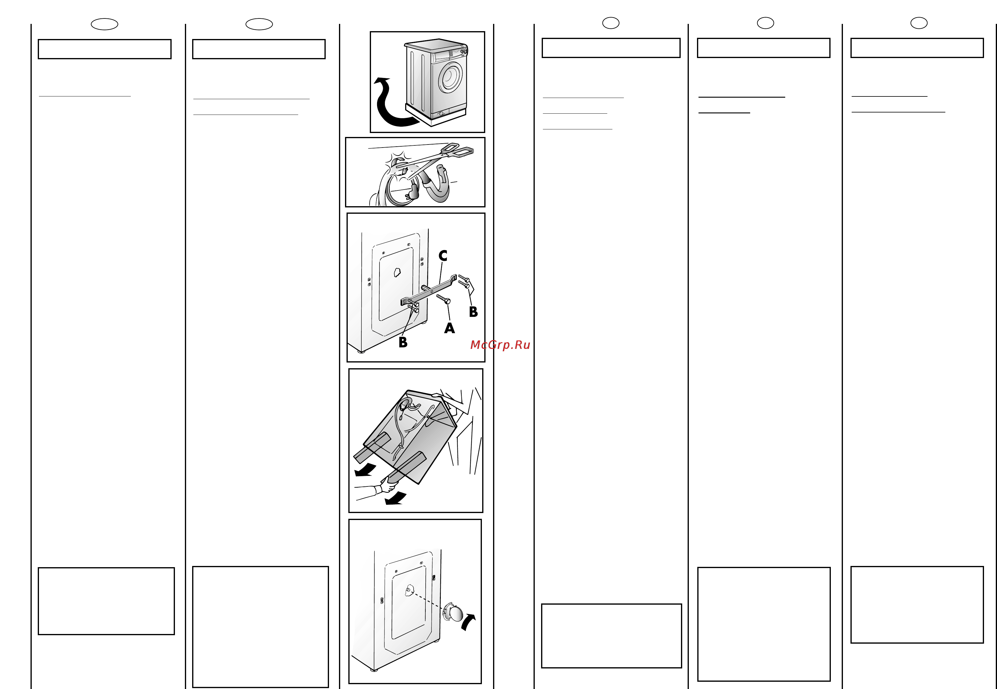 Candy Activa Smart 100.6 [9/34] Instalacja pralki