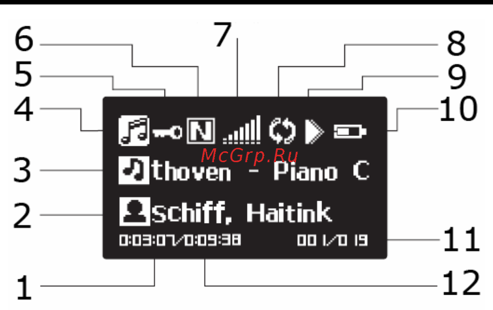 Nexx NF-385 [10/29] Дисплей