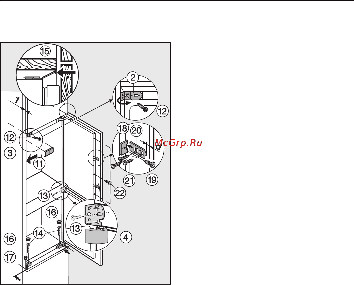 Miele KF 9712 iD [49/56] Встраивание прибора