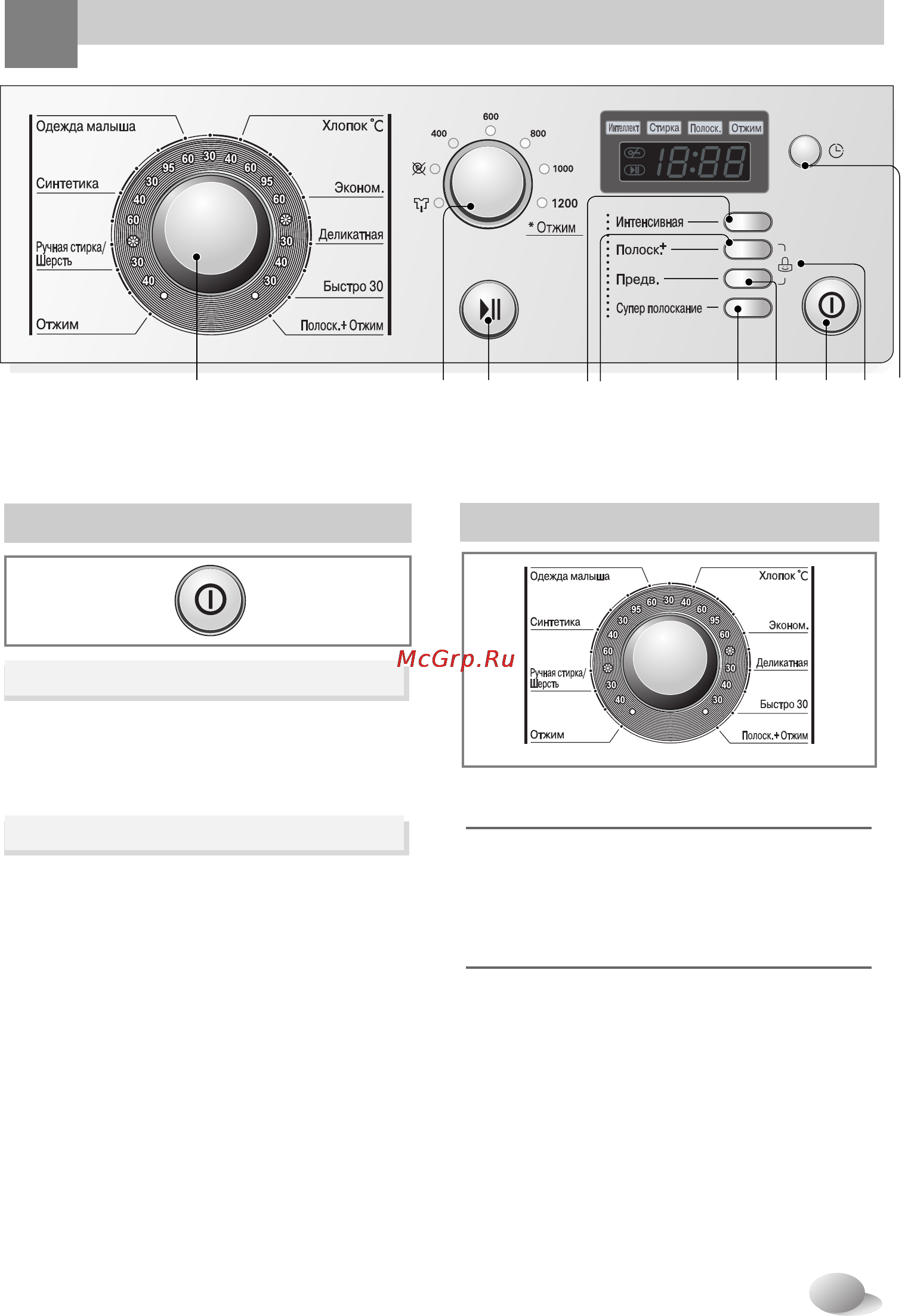 LG WD-12350NDK [16/28] Питание