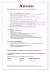 Verbatim 16xShr.25шт.(43730) Инструкция по эксплуатации
