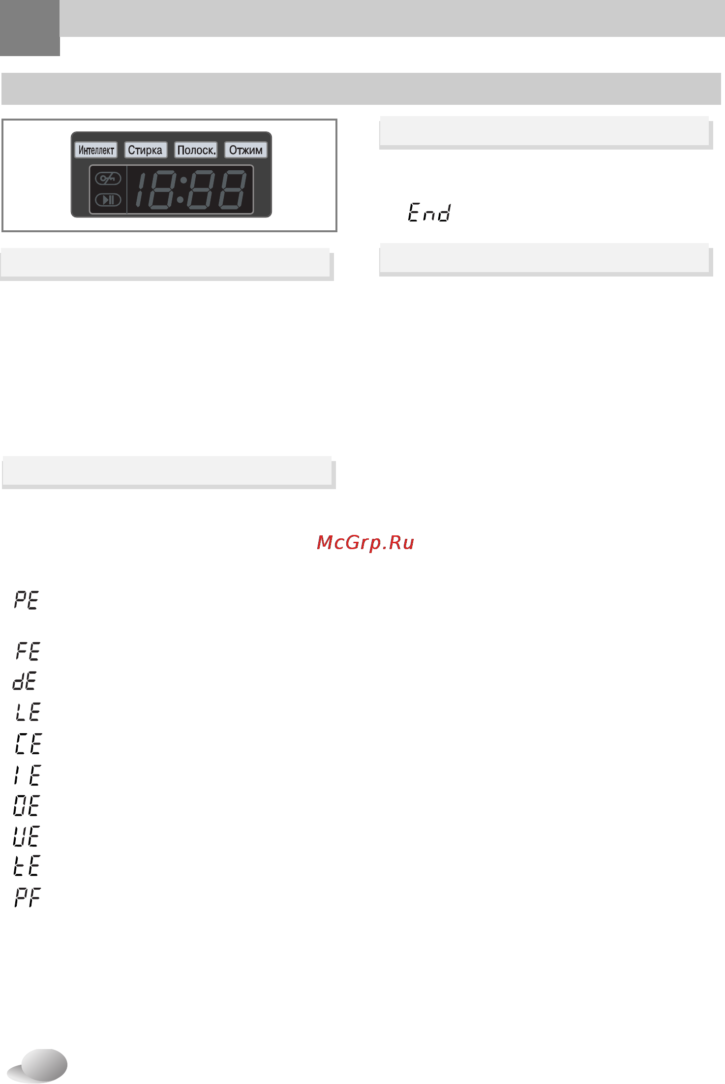 LG WD-12401TDK [21/32] Дисплей
