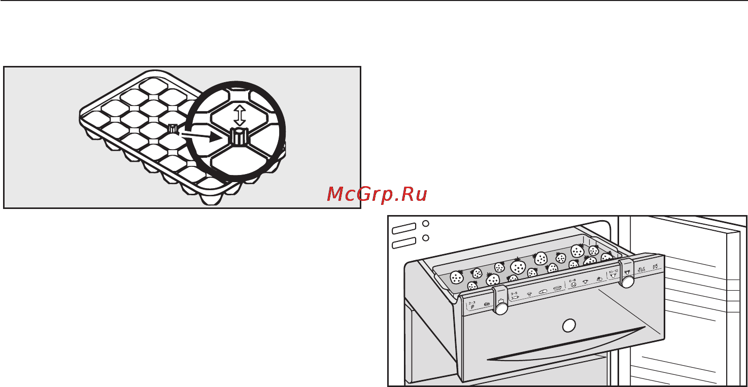 Miele KF 8667 S [30/52] Ïðèãîòîâëåíèå ëüäà 30