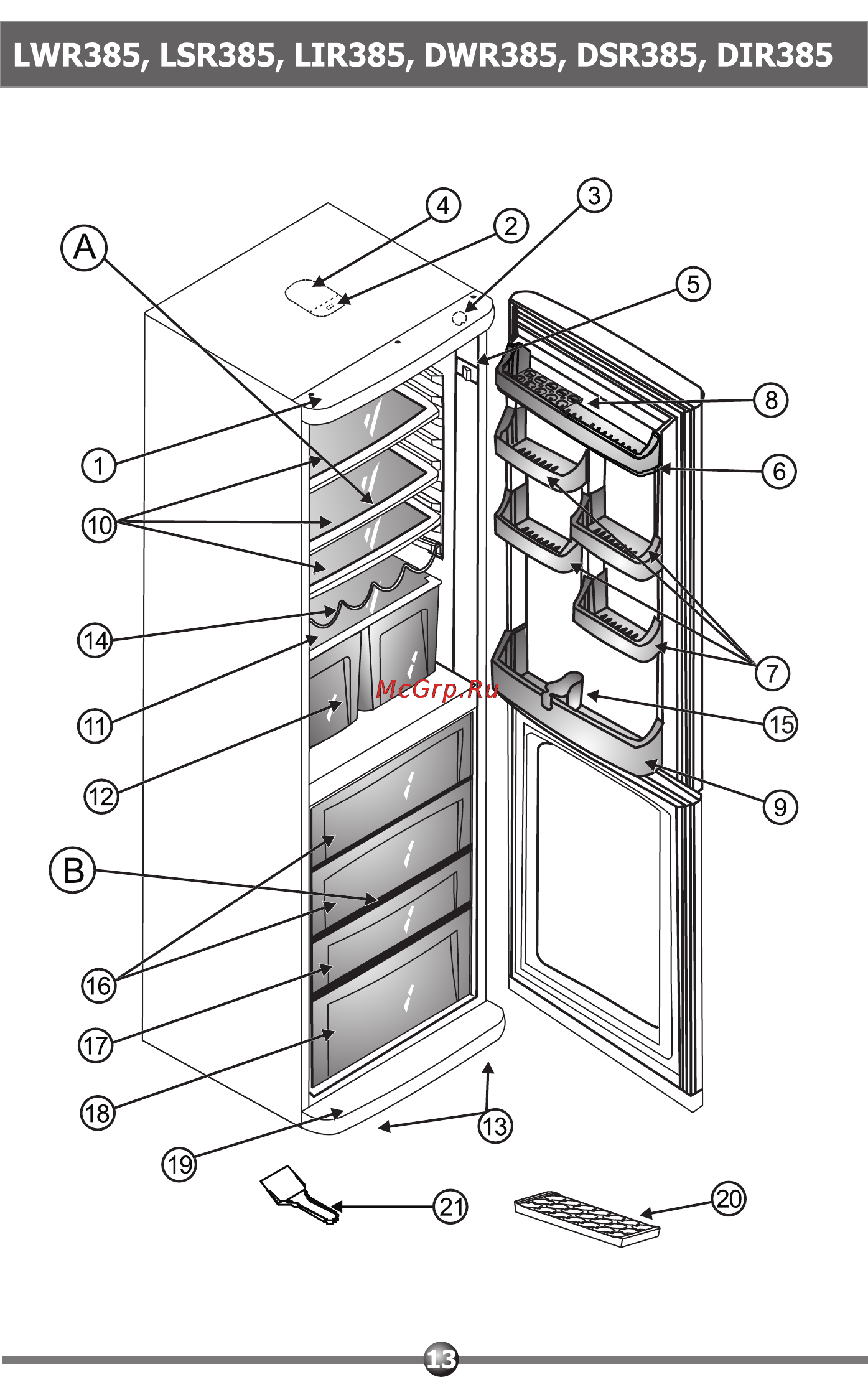 Vestel DWR 330 Инструкция по эксплуатации онлайн [13/20] 45218