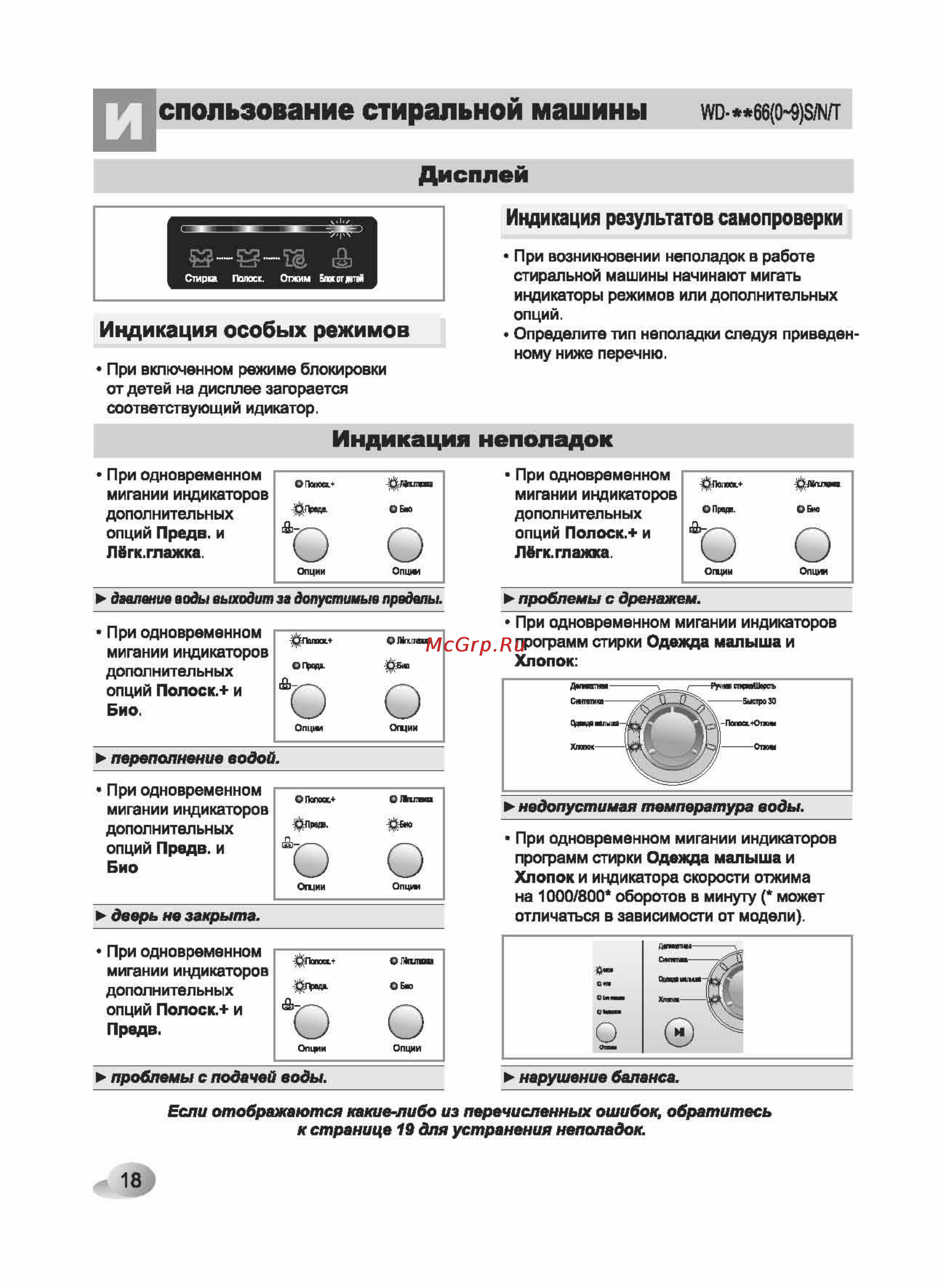 LG WD-80660N [18/32] Пользование стиральной машины