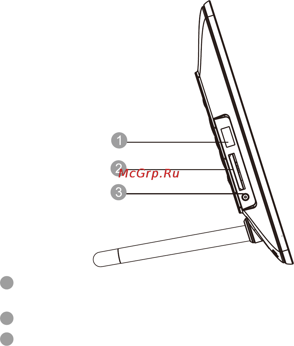 Viewsonic VFM886-50E [10/25] Описание разъемов