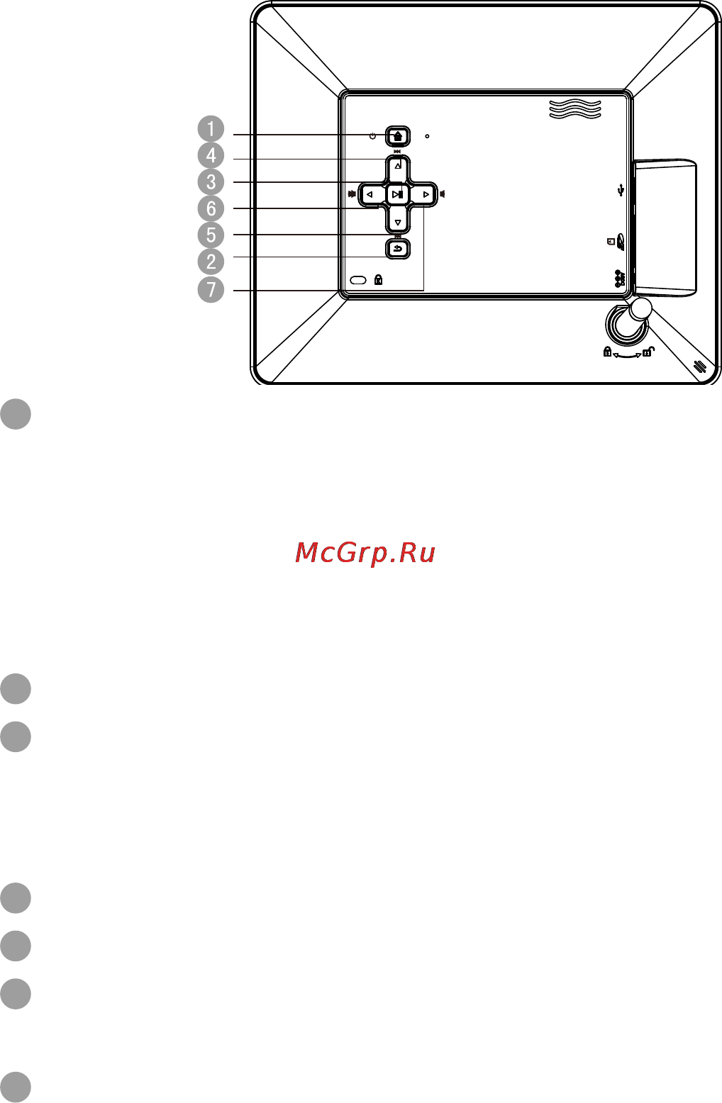 Viewsonic VFM886-50E [9/25] Расположение кнопок