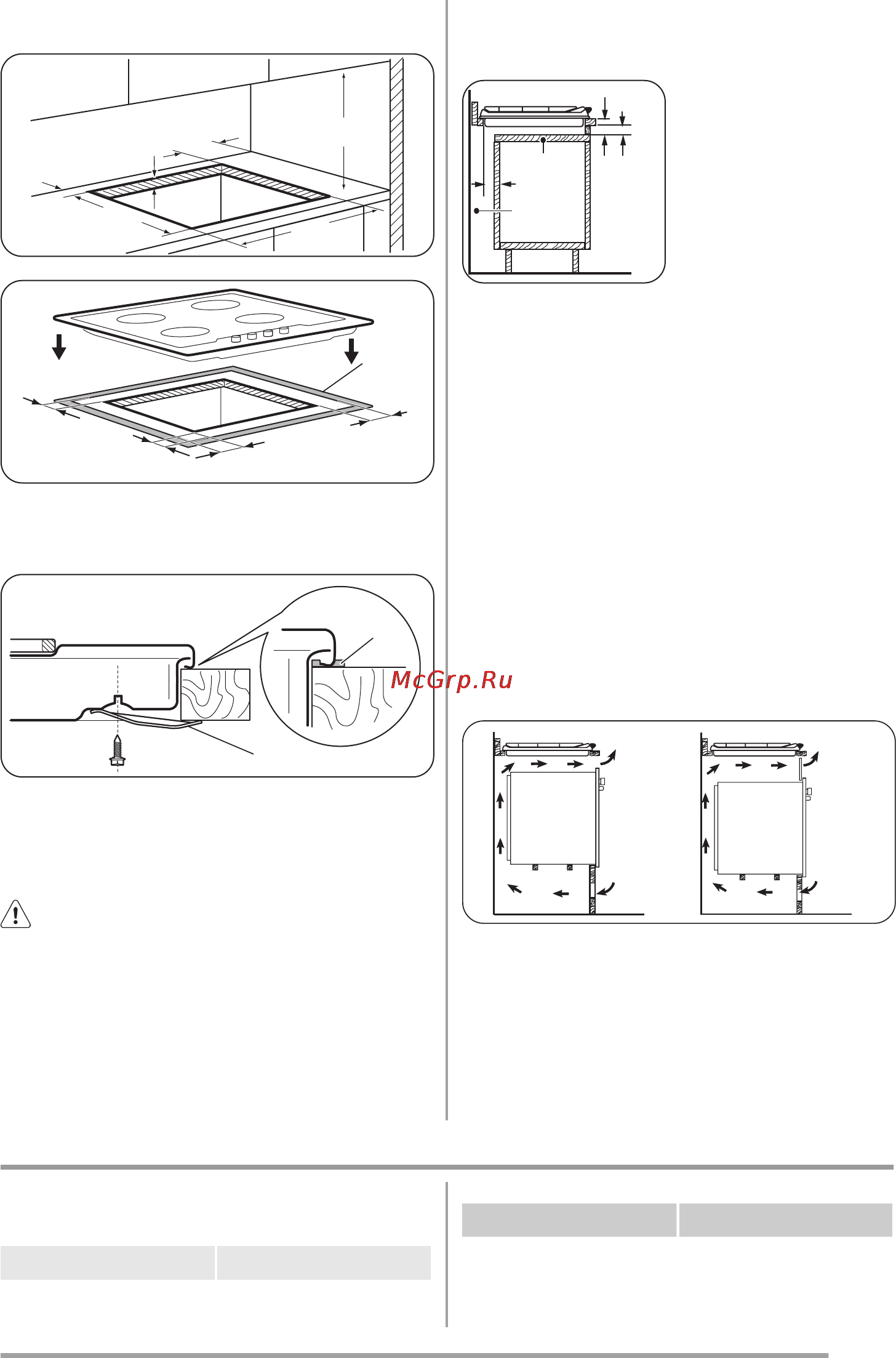 Zanussi ZGG 65414 SA [49/68] Технические данные