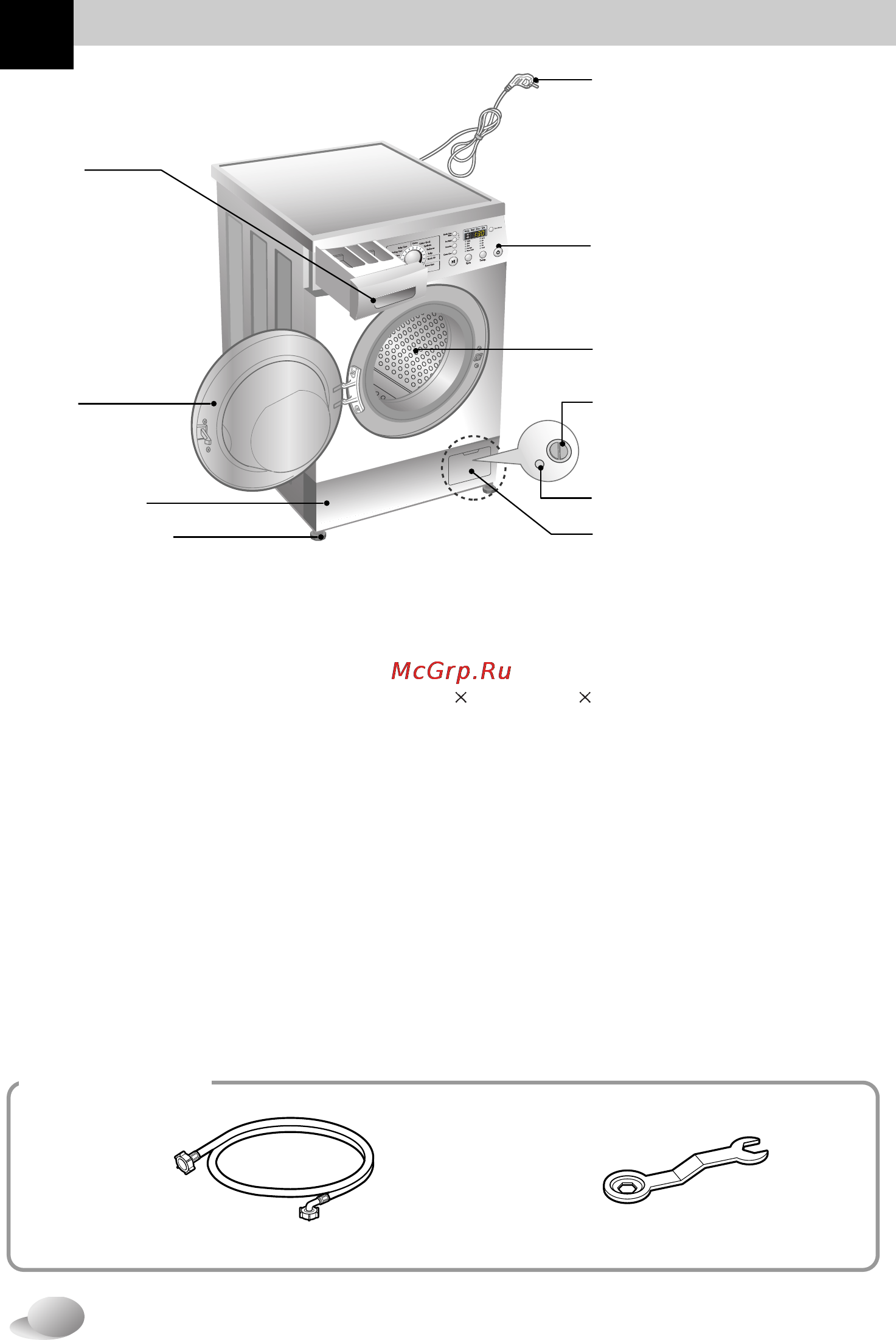 LG F1422TD [4/60] Pecifications