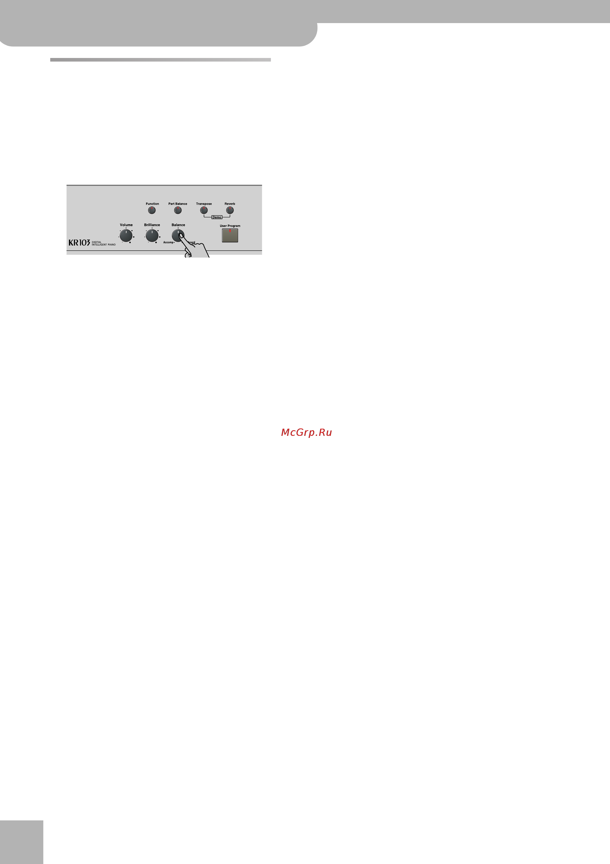Roland KR-103 [22/66] N roland