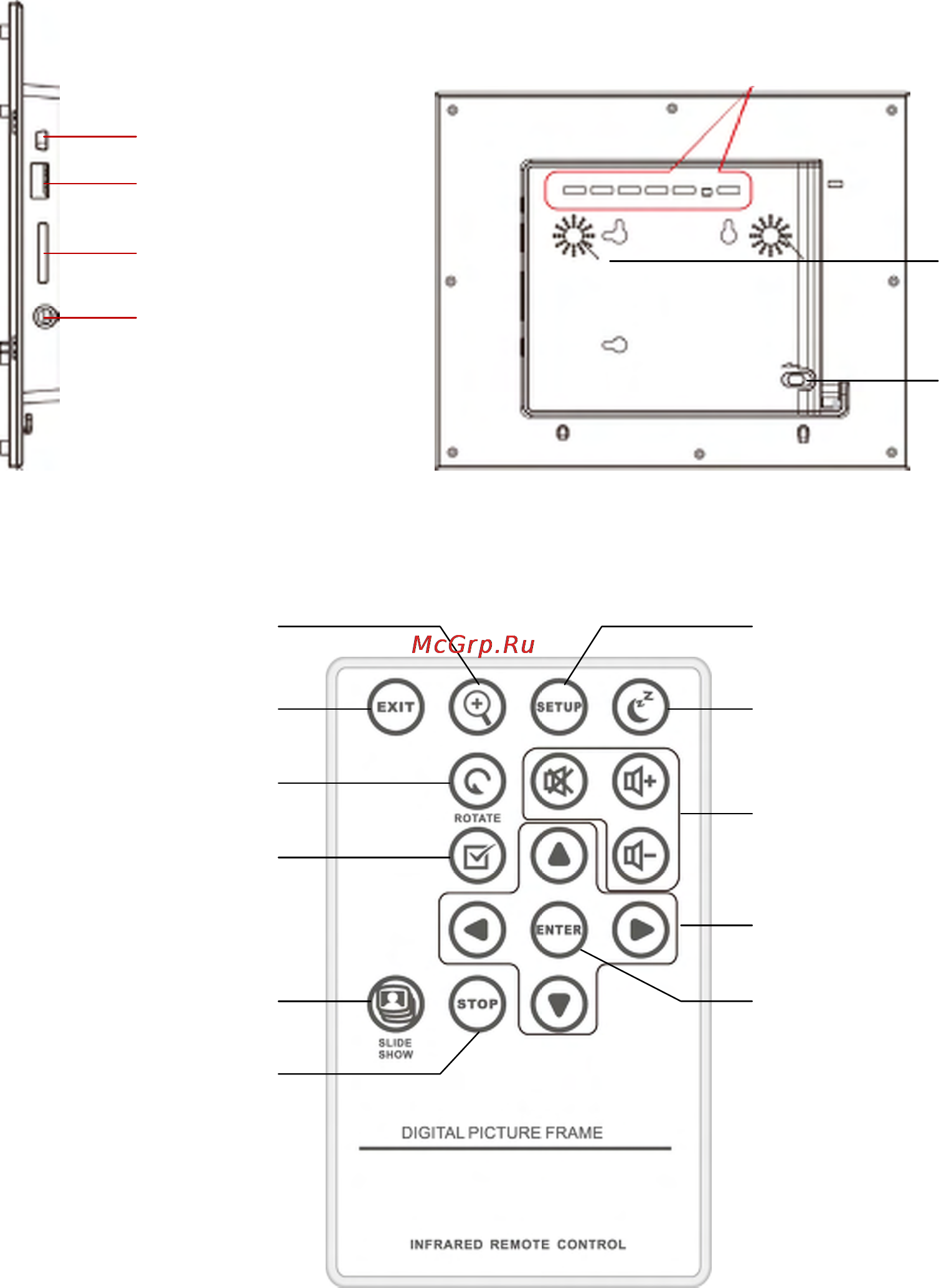 Viewsonic VFM1036W-51E [8/19] Знакомство с фоторамкой