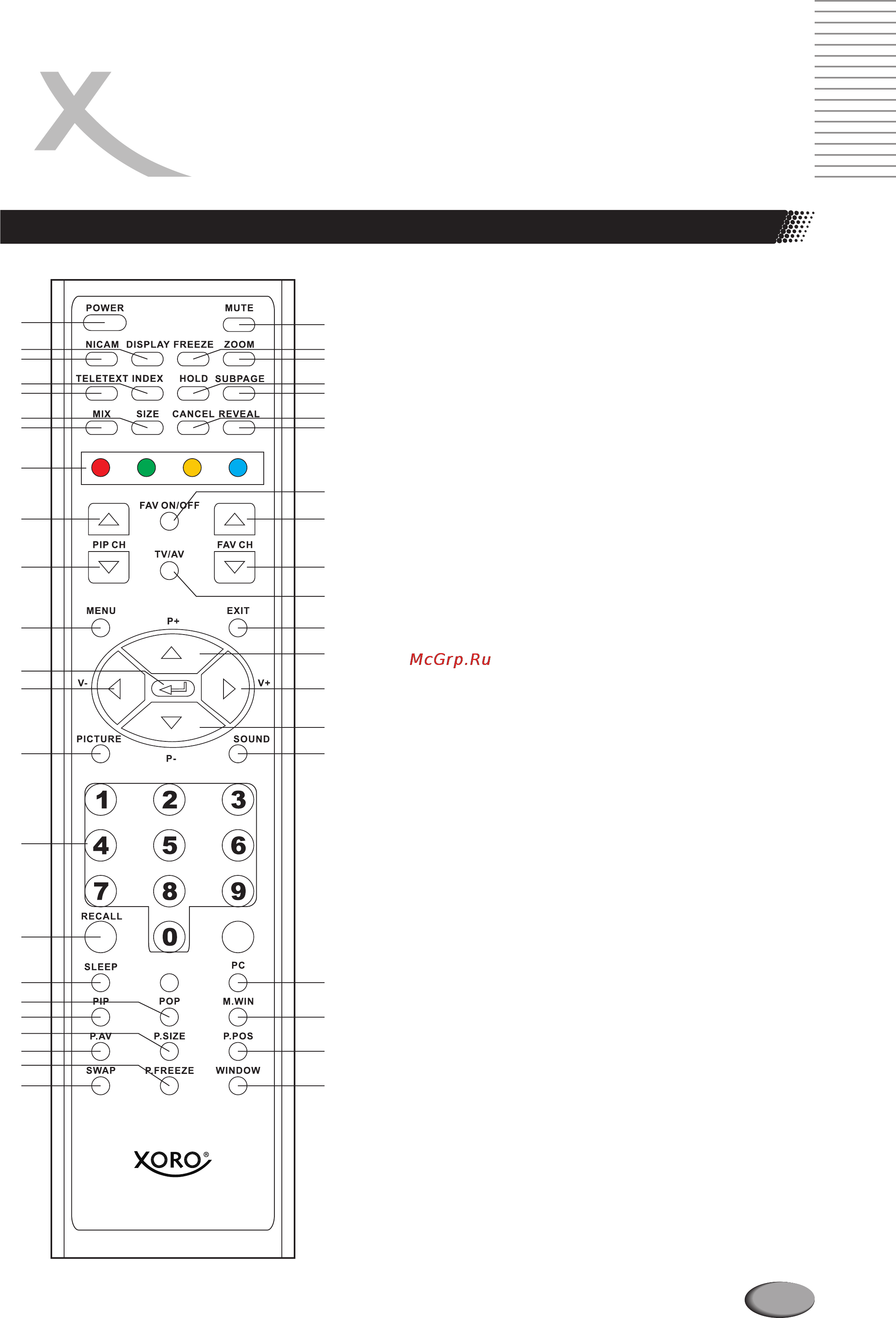 Xoro HTR 6002w [15/40] Page 15