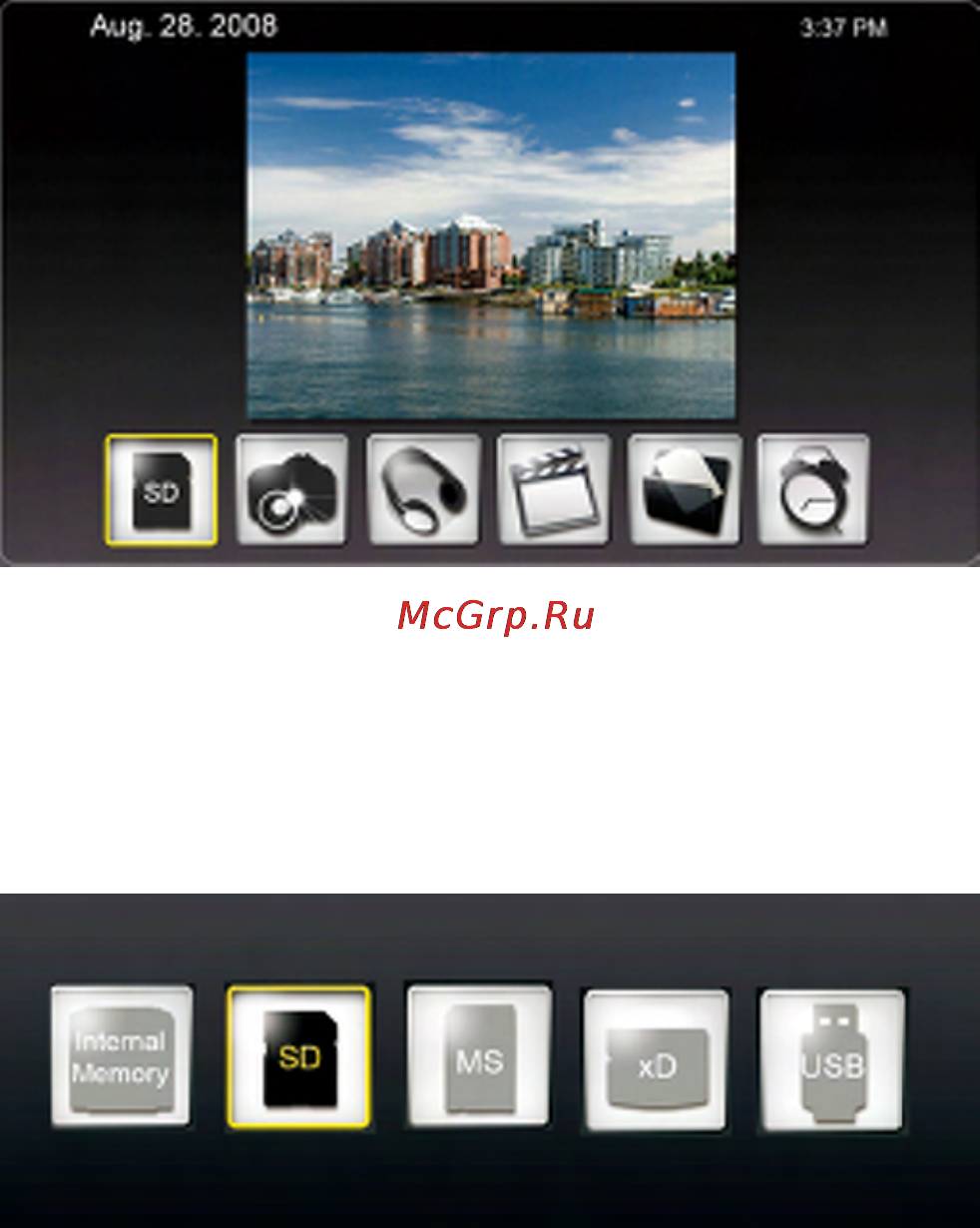 Viewsonic VFM1036W-11E Ch [11/19] Выбор карты