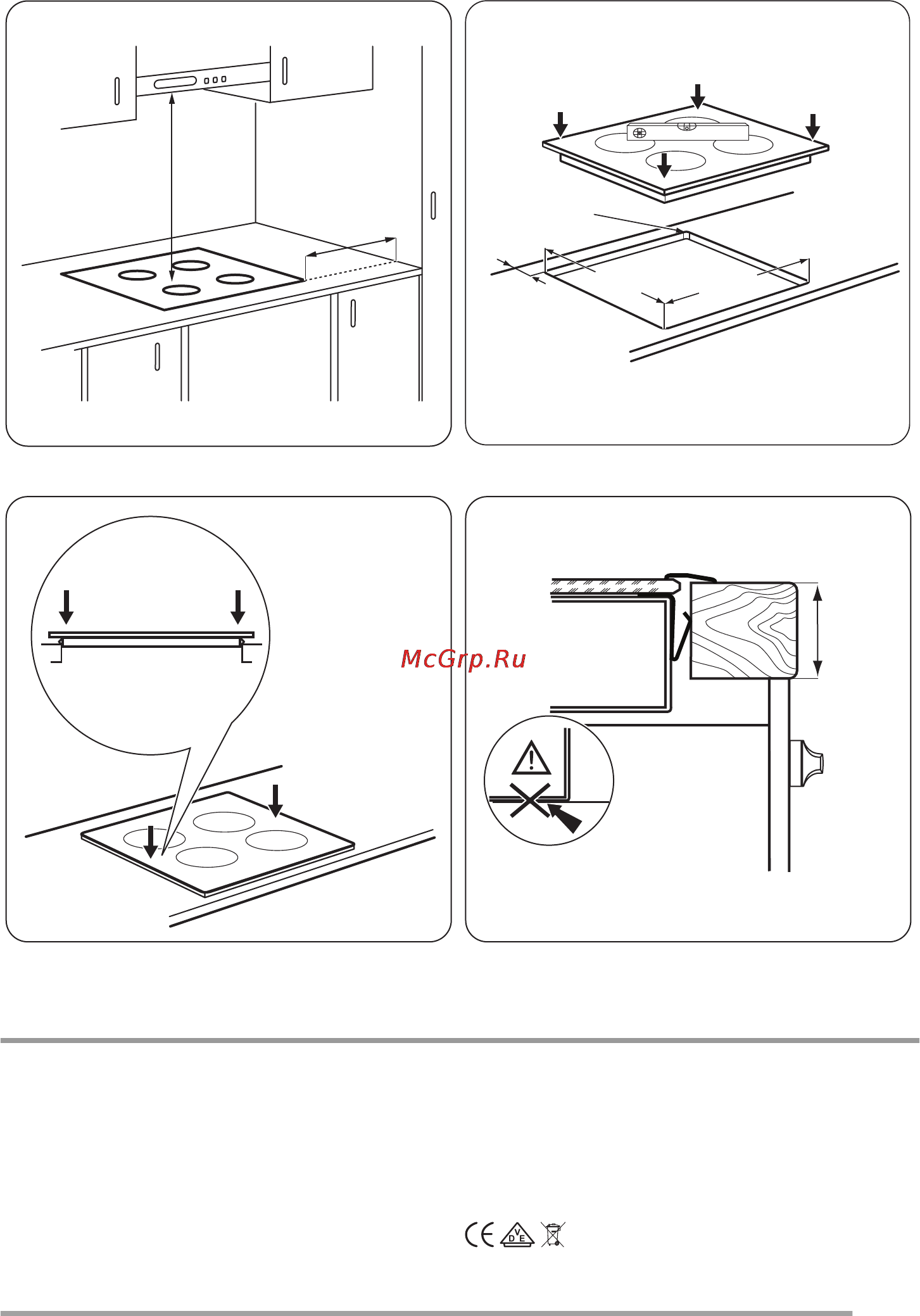 Zanussi ZEV6046XBA [23/44] Caracteristiques techniques