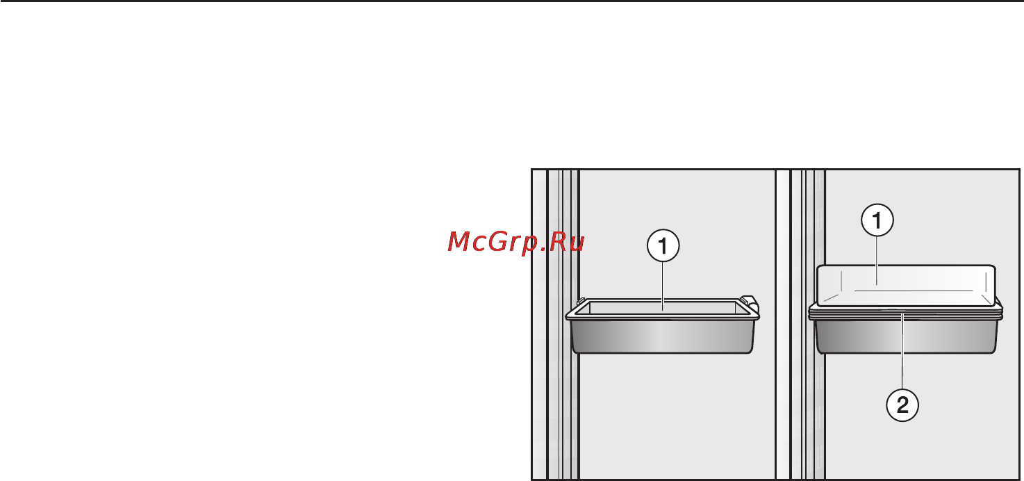 Miele K 9352 i [26/52] Ïåðåñòàíîâêà ñîñòàâíûõ ïîëîê ïîëîê äëÿ áóòûëîê â äâåðöå 26