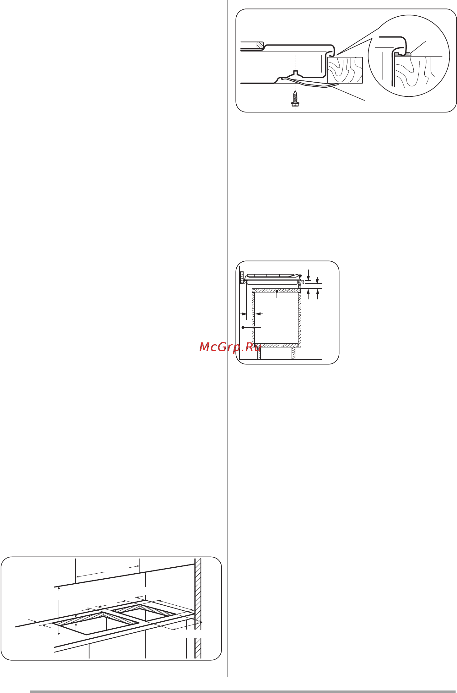 Zanussi ZEE3921IXA [32/40] Варіанти вбудовування