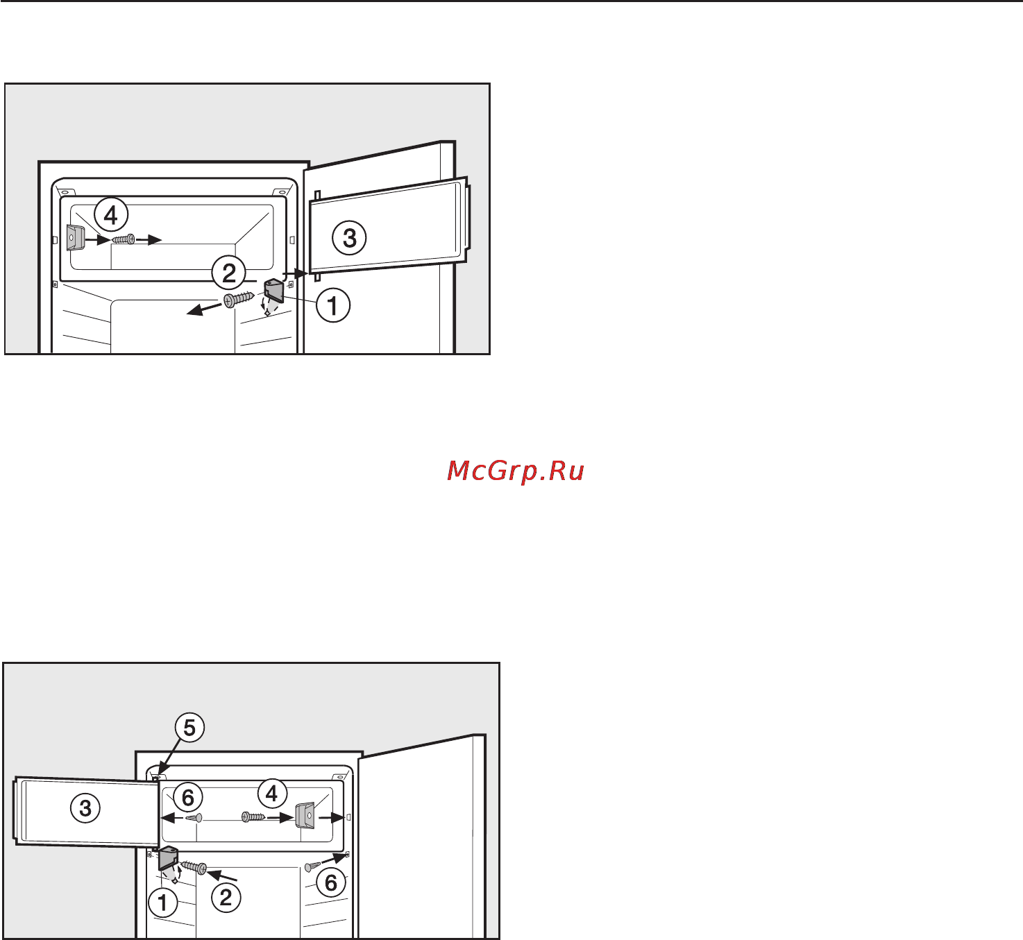Miele K 9414 iF [43/52] Äâåðöà ìîðîçèëüíîé êàìåðû 43