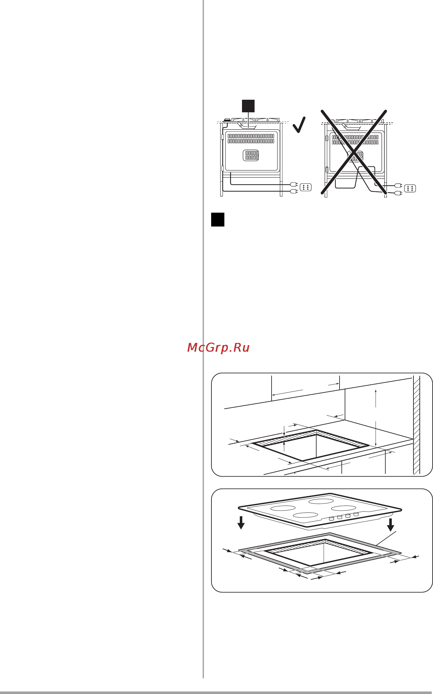 Zanussi ZGF646CTX [6/40] Připojení k elektrické síti