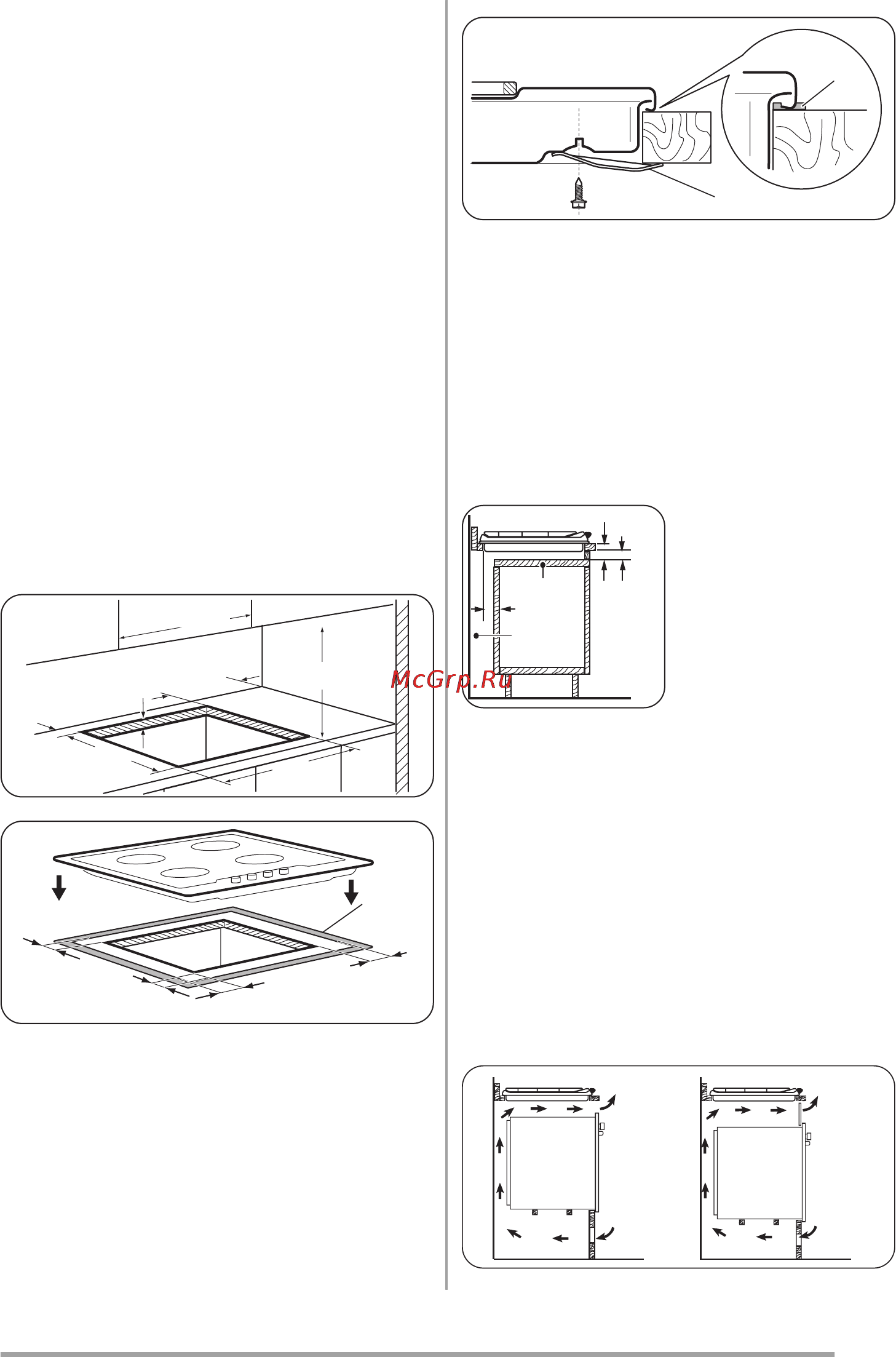 Zanussi ZGF646CTWC [19/52] Кіріктіру
