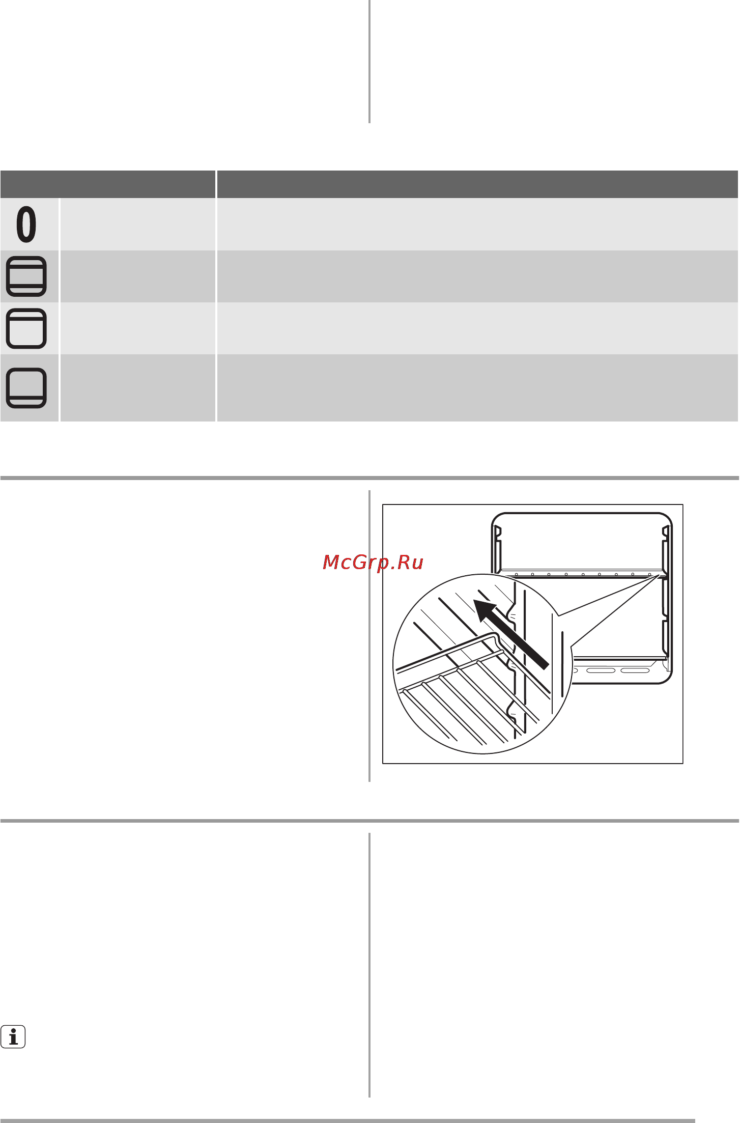 Zanussi ZOB131X [7/60] Керек жарақтарды қолдану