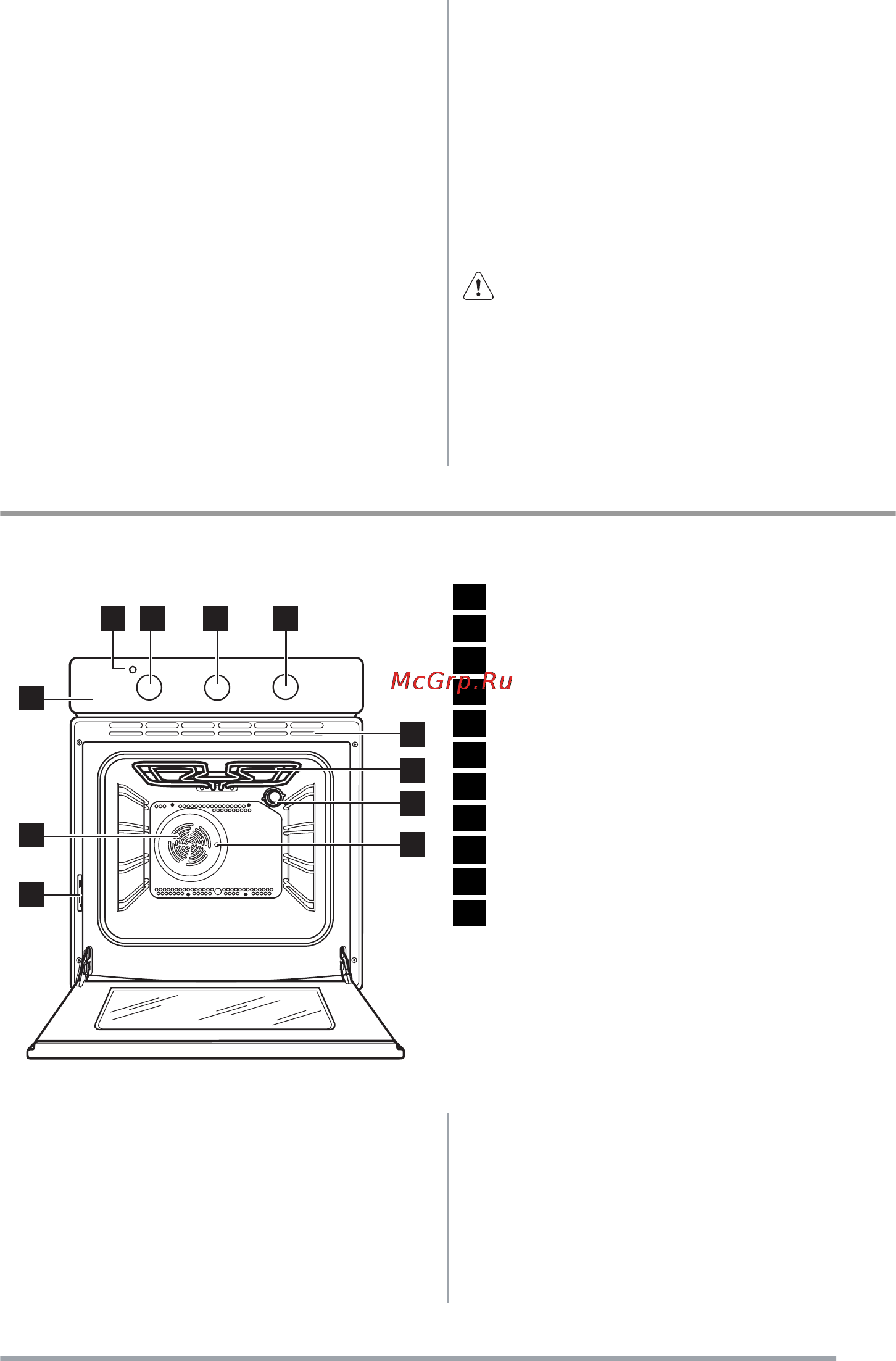 Zanussi ZOB282CC [15/68] Termékleírás