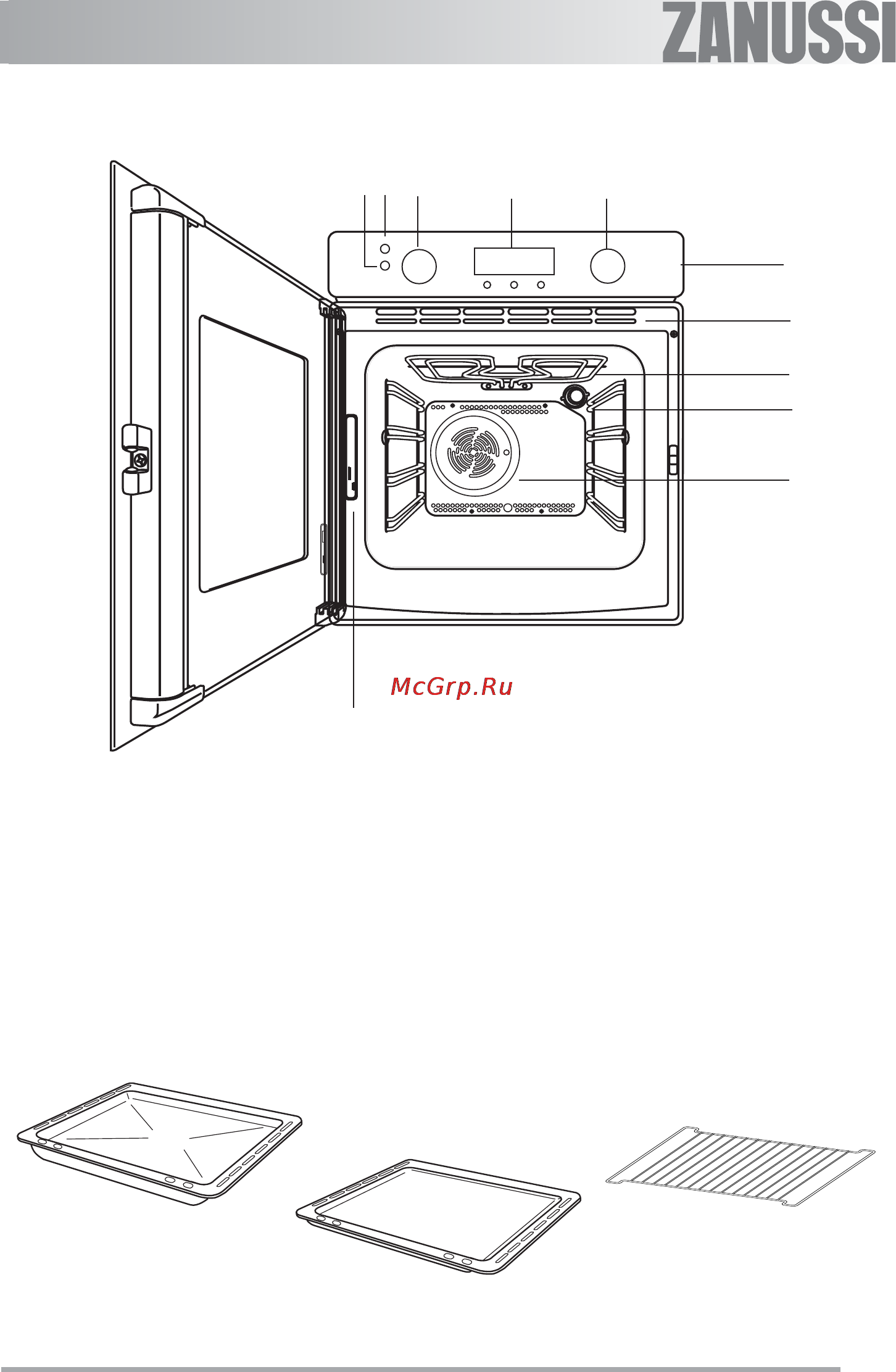 Zanussi ZOB562XL [37/68] Описание изделия