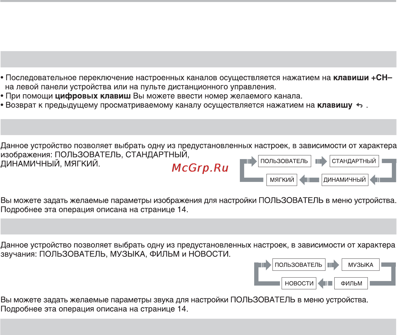 BBK LD2216DK [16/47] Режим телевизора