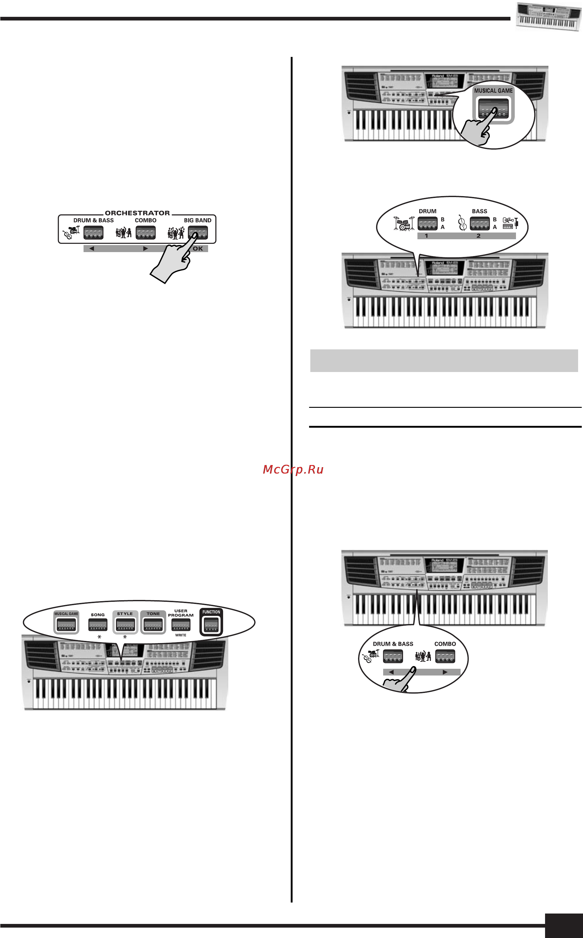 Roland EM-25 [11/52] Угадай стиль