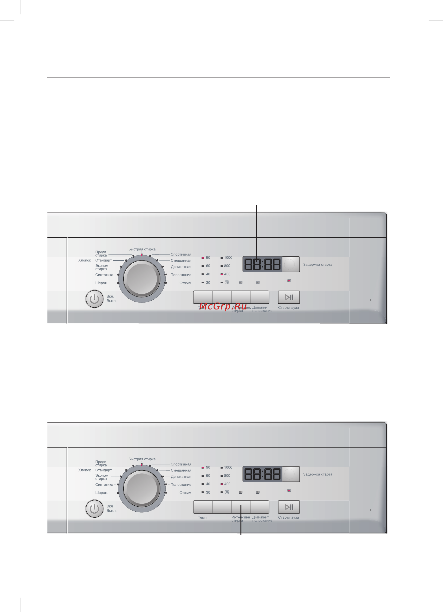 Haier HW60-1002D [20/70] Режимы работы