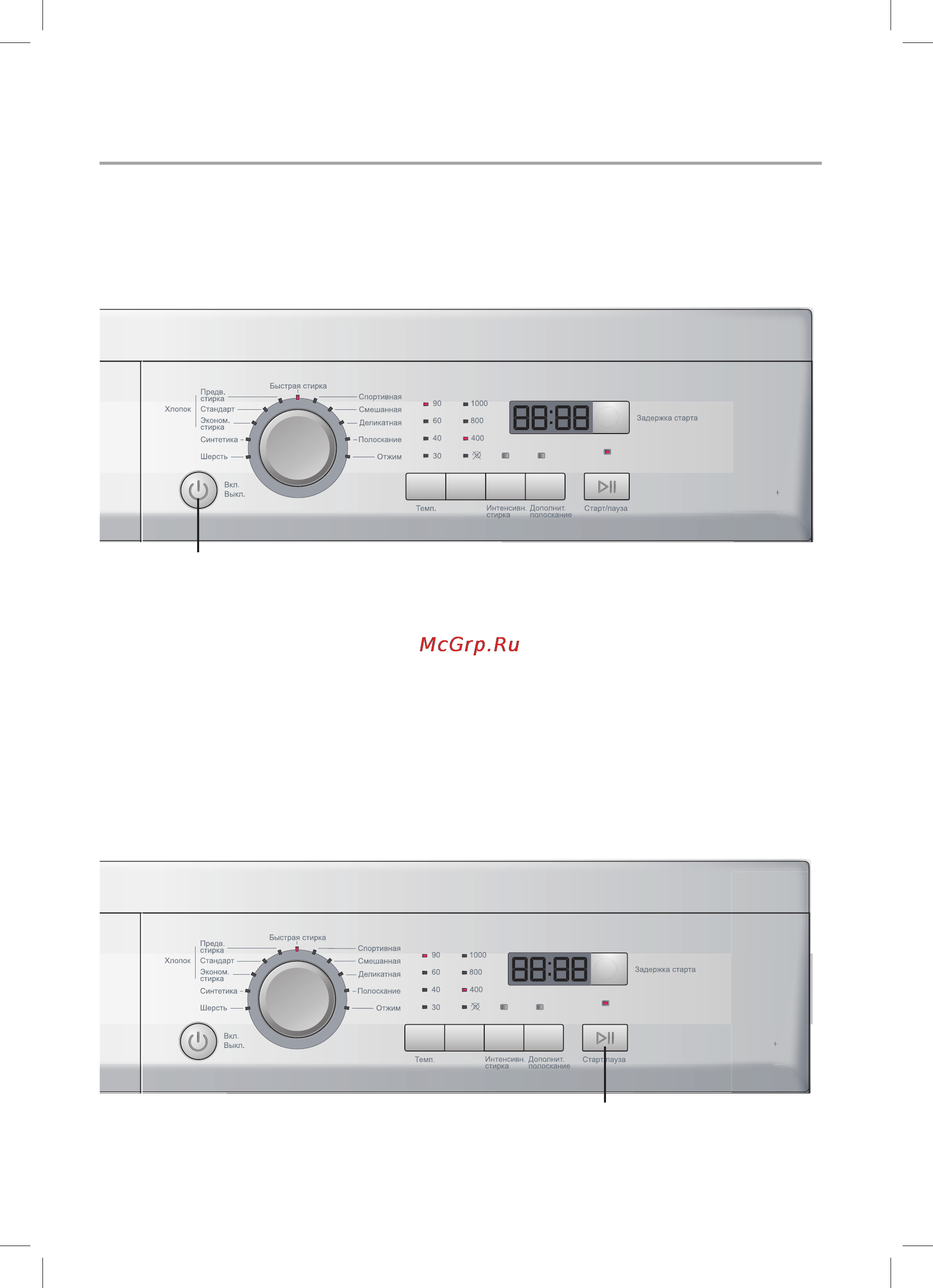 Haier HW60-1002D [50/70] Жұмыс режимдері