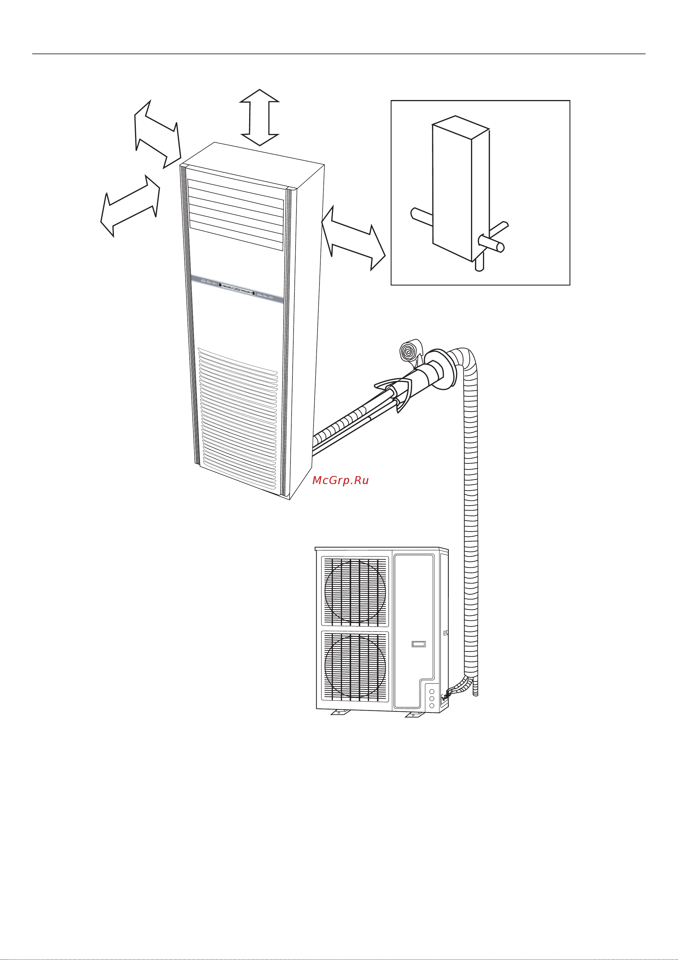 Haier AP60KS1ERA+1U60IS1EAB [56/102] Installazione