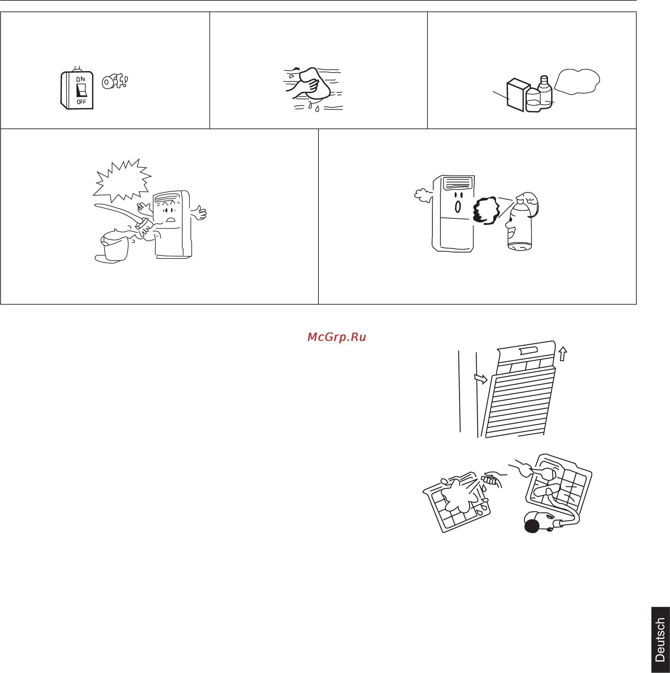 Haier AP482AKEAA+AU48NAIEAA [107/146] Instandhaltung