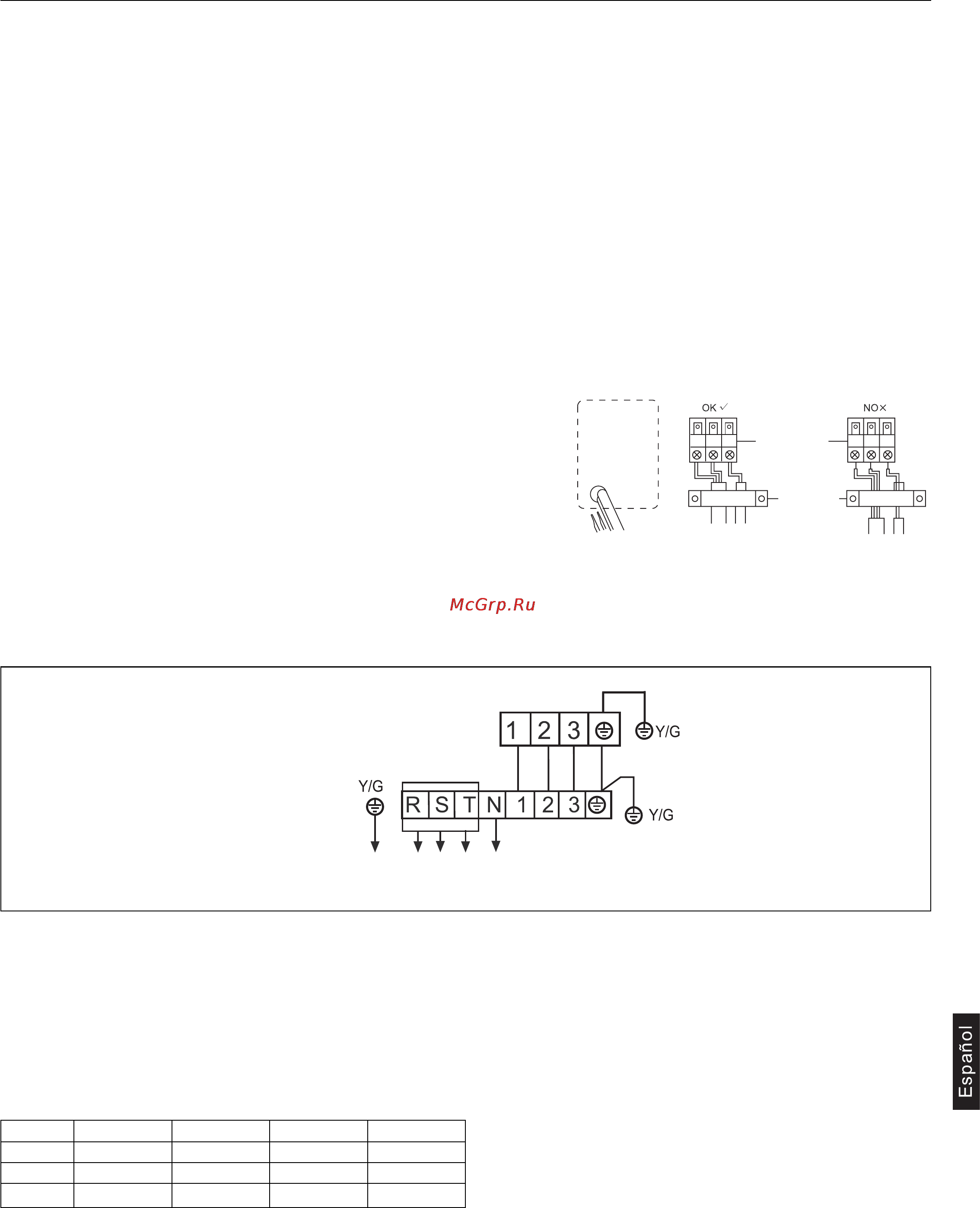 Haier AP482AKEAA+AU48NAIEAA [143/146] Conexiones eléctricas