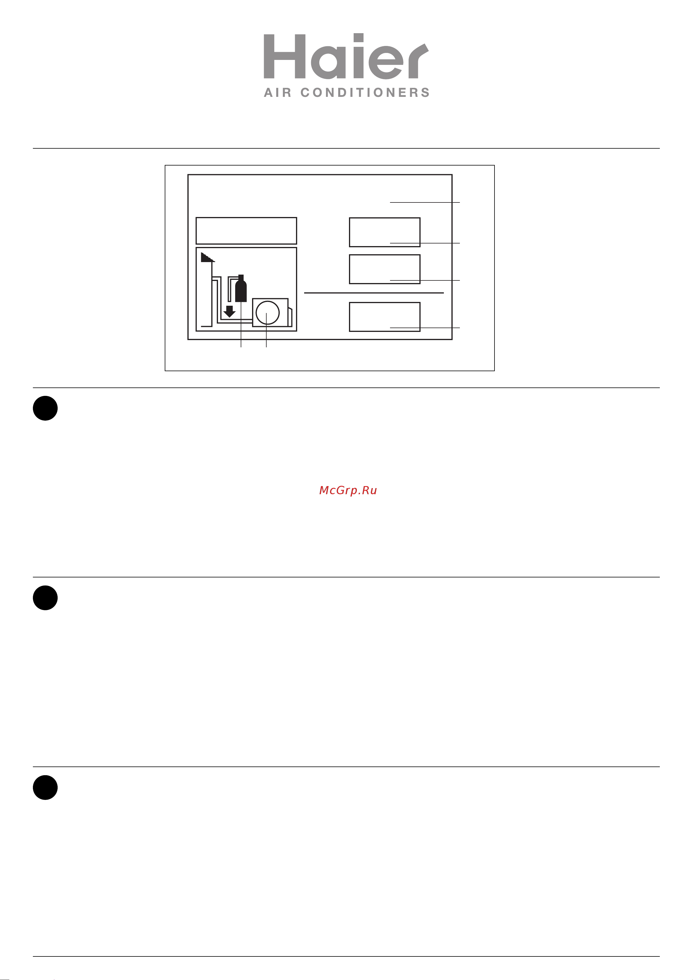 Haier AD362AMEAA+AU362AIEAA [5/146] Contains fluorinated greenhouse gases covered by the kyoto protocol