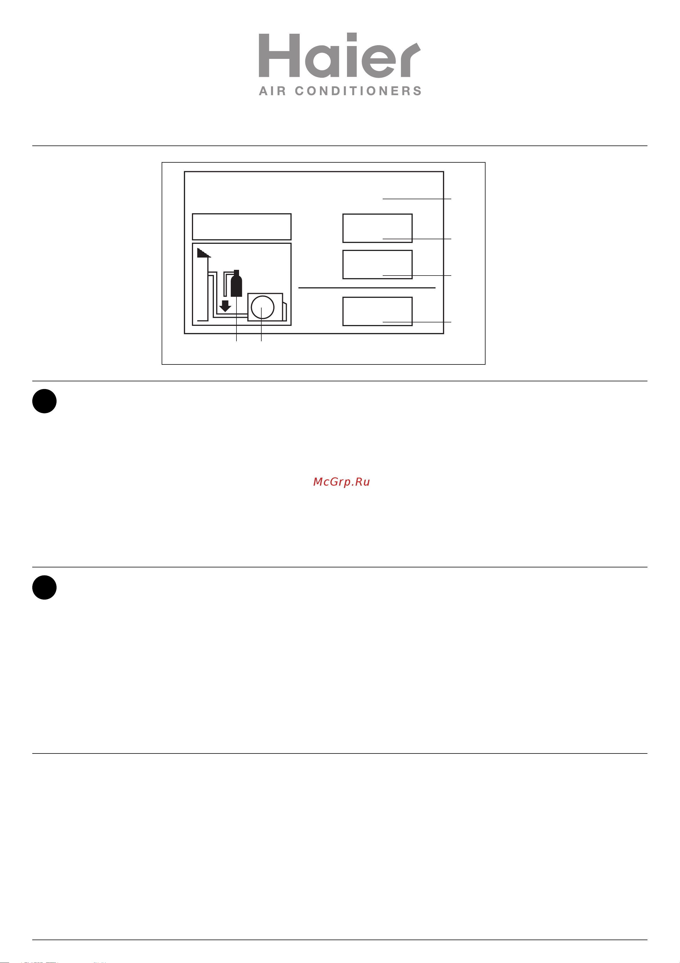 Haier AD362AMEAA+AU362AIEAA [6/146] Contains fluorinated greenhouse gases covered by the kyoto protocol