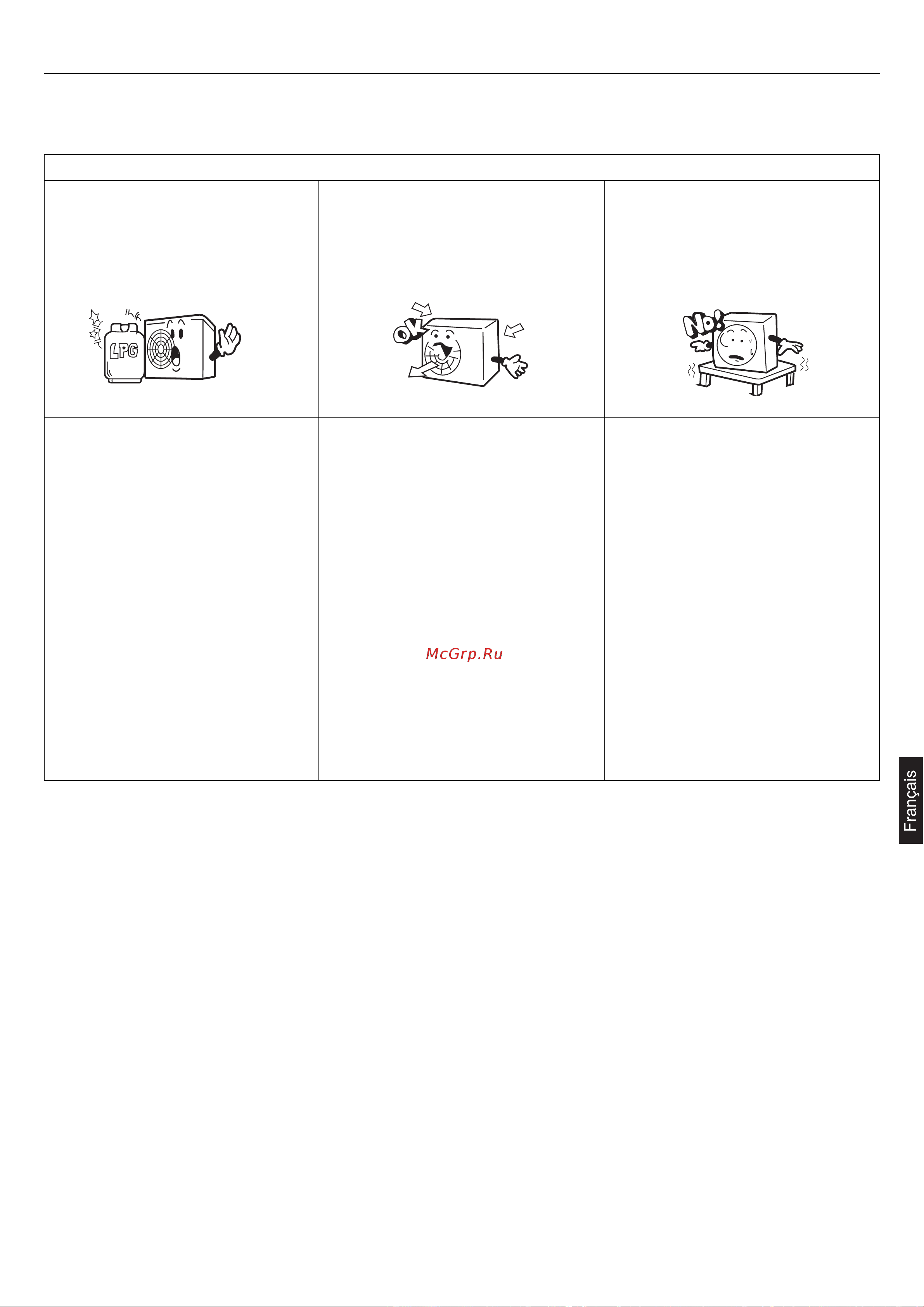 Haier AD182AMEAA+AU182AEEAA [81/146] Pour une installation correcte