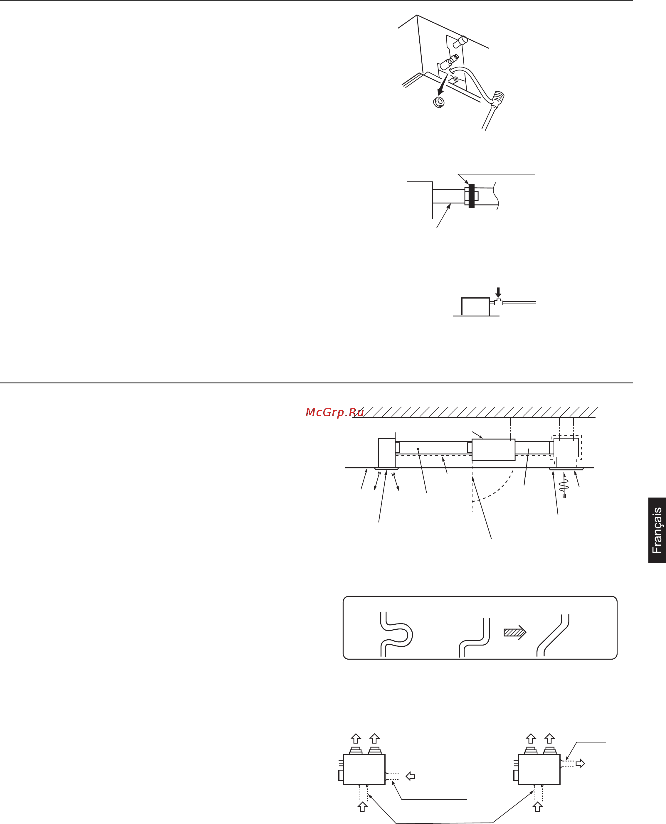Haier AD48NS1ERA+1U48IS1EAB [105/134] Installation des conduits d air